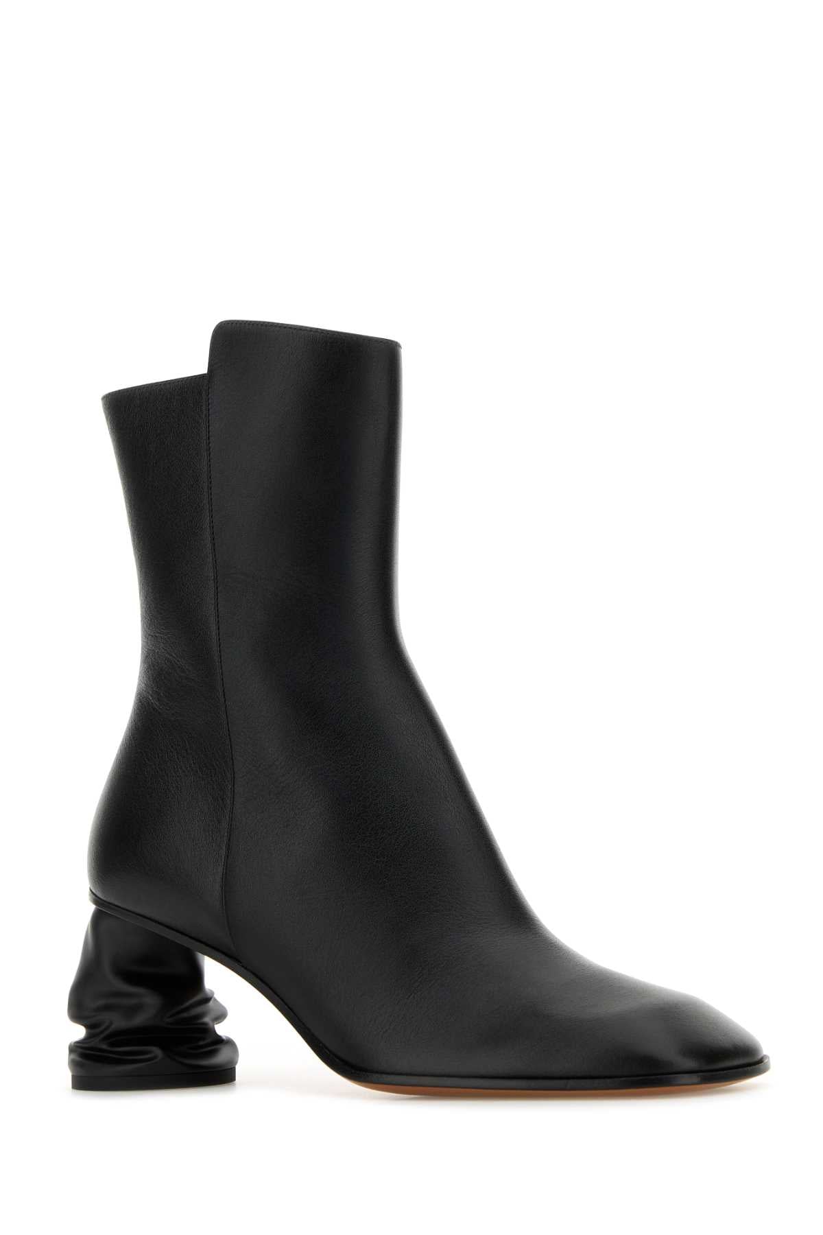 ALEXANDER MCQUEEN Leather Ankle Boots for Women