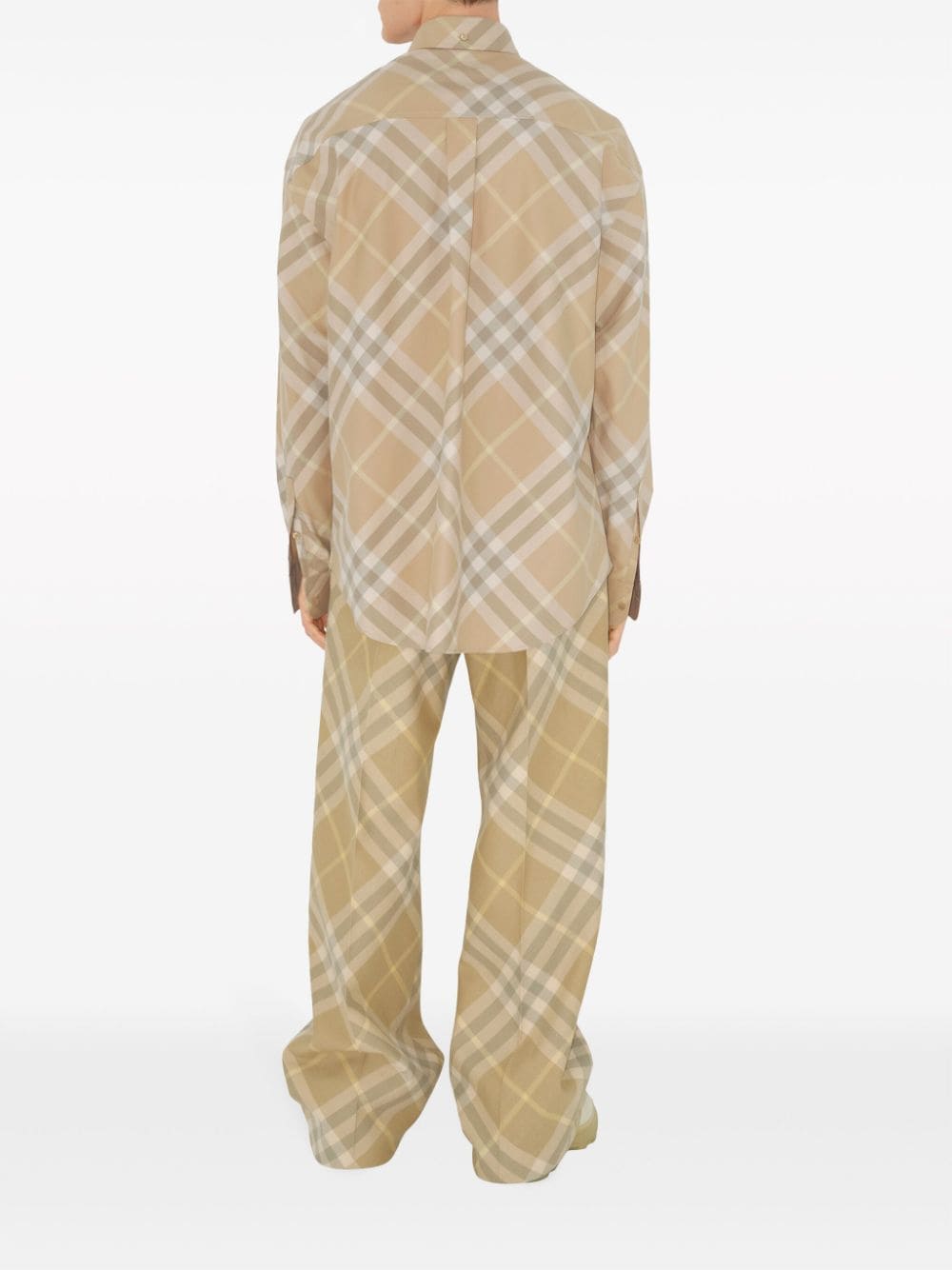 BURBERRY Men's Printed Twill Shirt