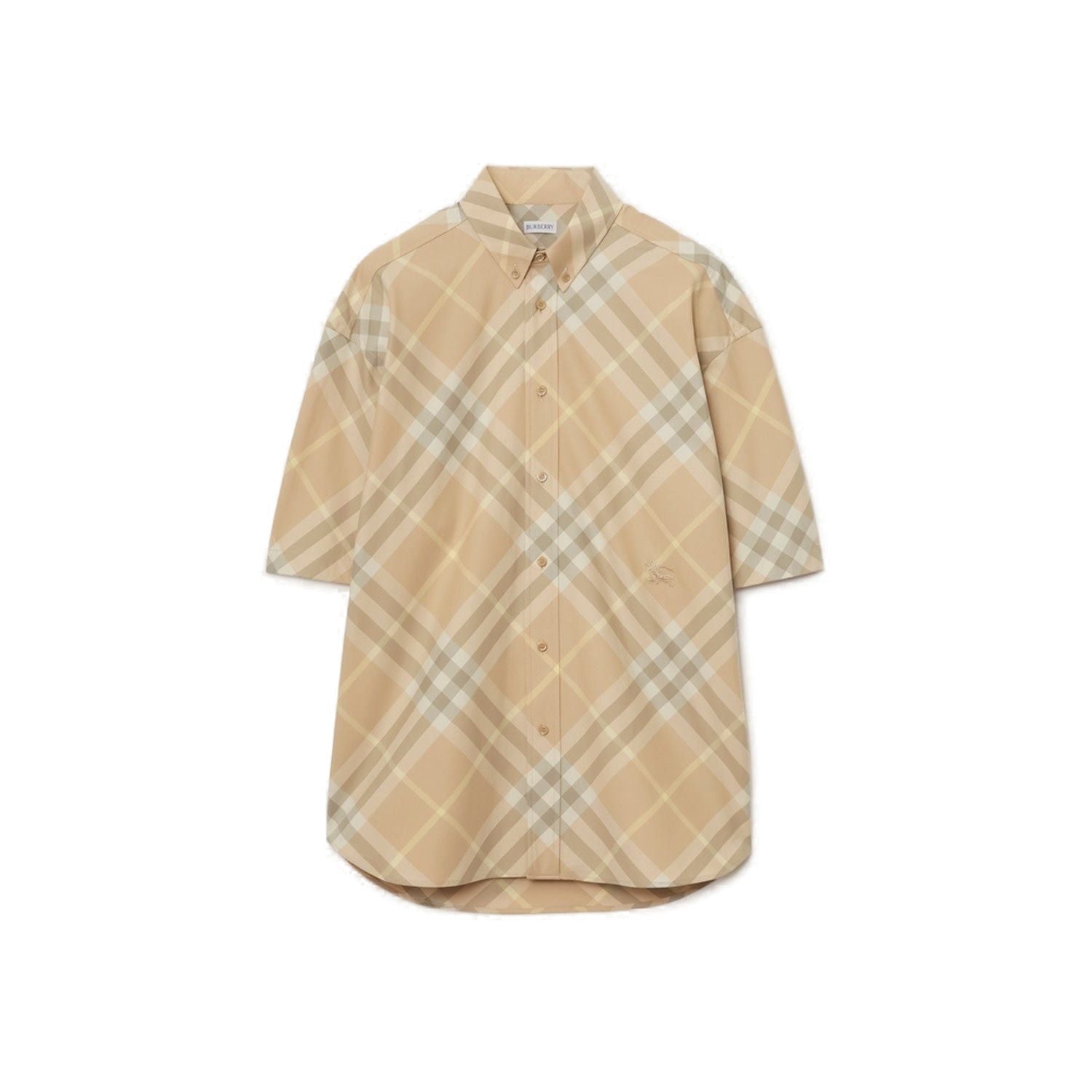 BURBERRY Men's Stylish Cotton Shirt - SS24 Collection