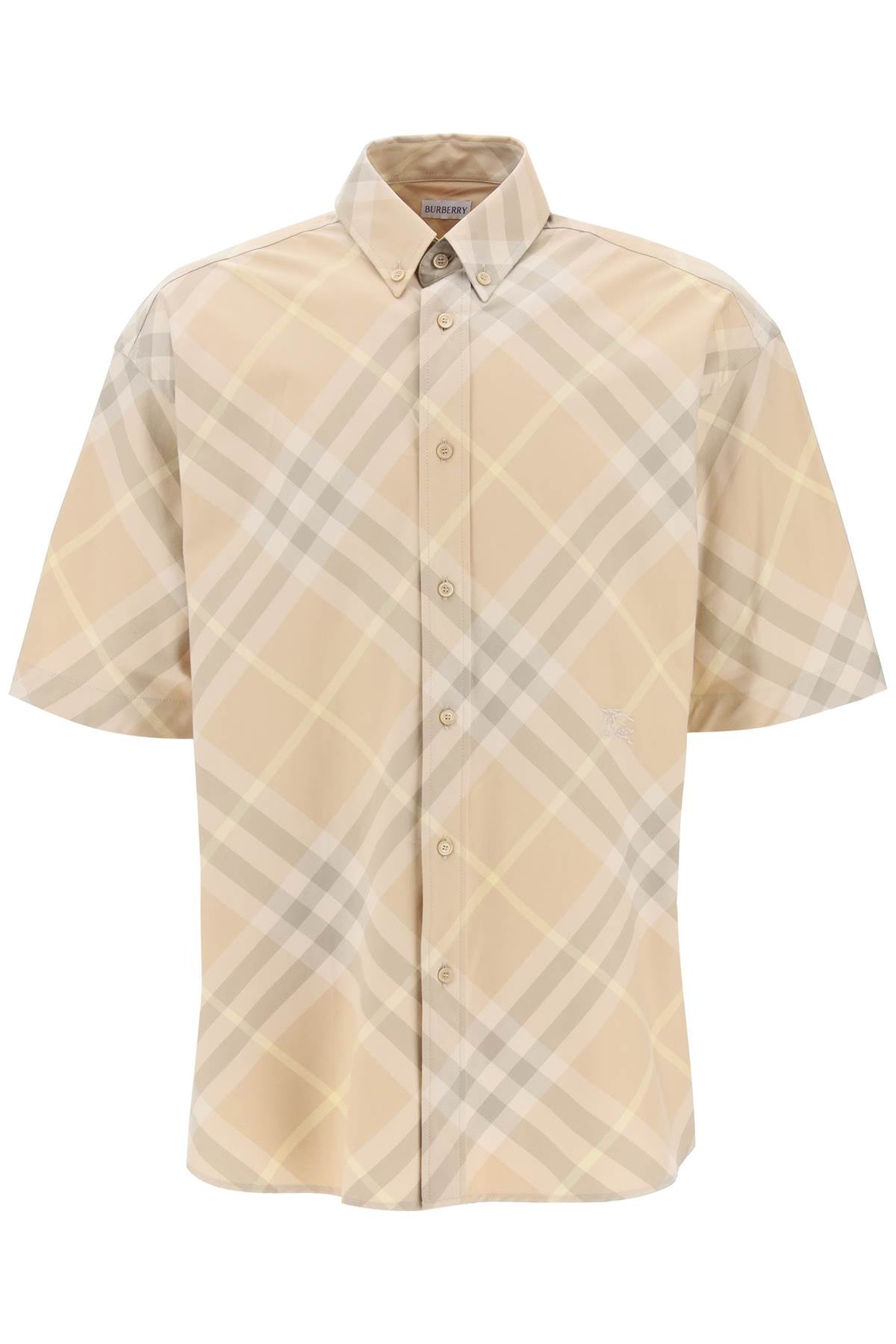 BURBERRY Printed Cotton Shirt for Men - SS24 Collection