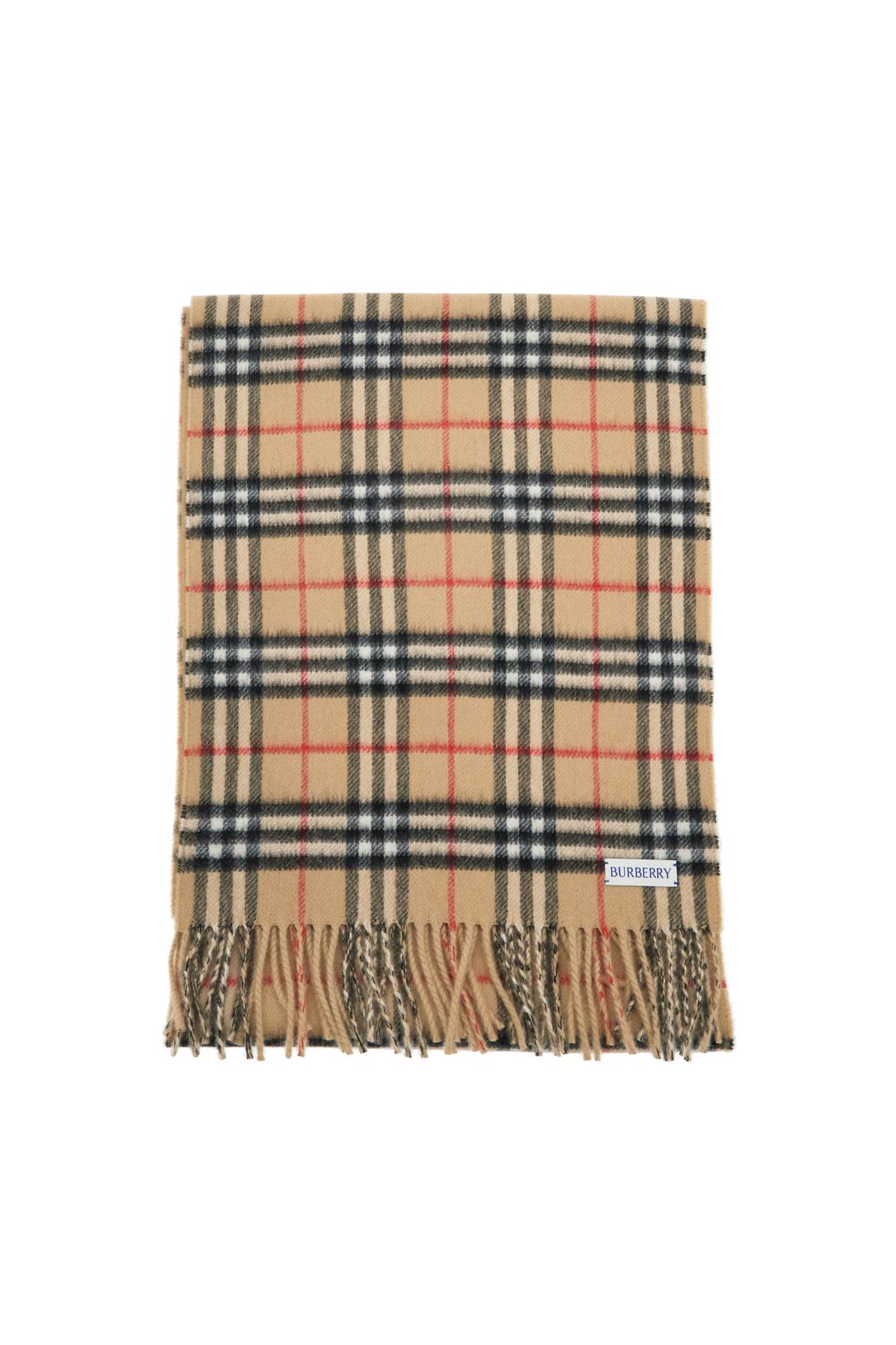BURBERRY Reversible Cashmere Scarf