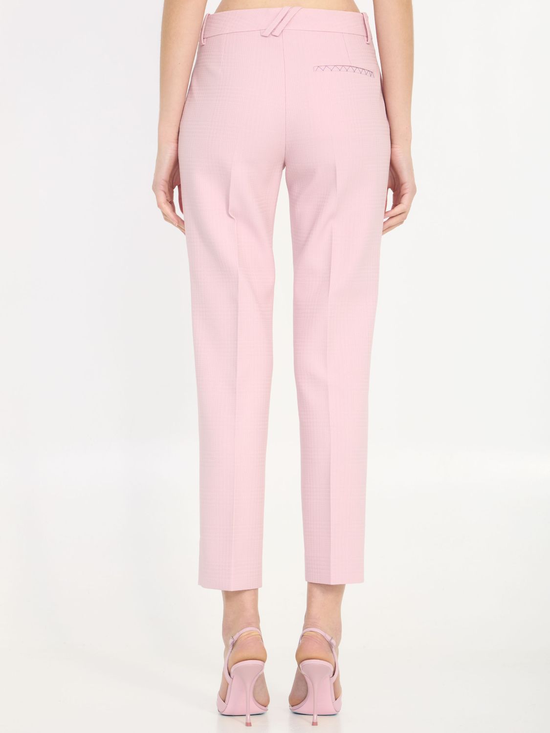 BURBERRY Women's Tailored Wool Trousers - UK 4