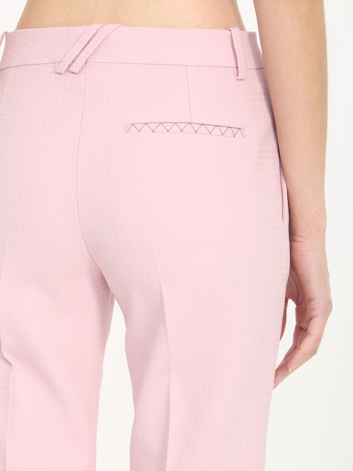 BURBERRY Women's Tailored Wool Trousers - UK 4