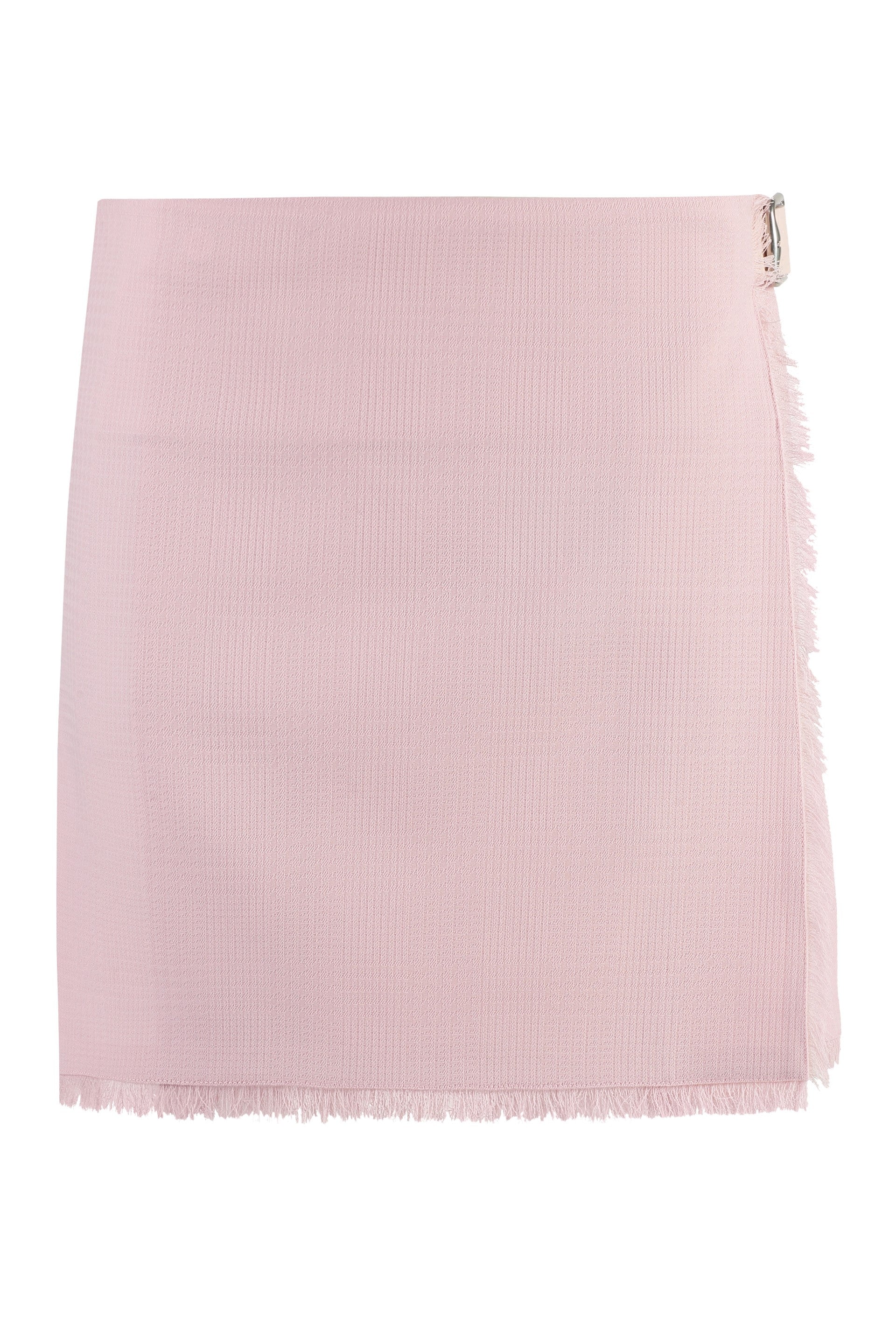 BURBERRY Chic Wrap Skirt with Lateral Closure