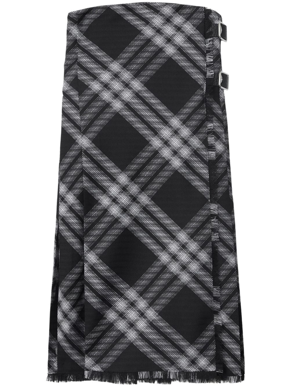 BURBERRY Kilt Style Mini Dress