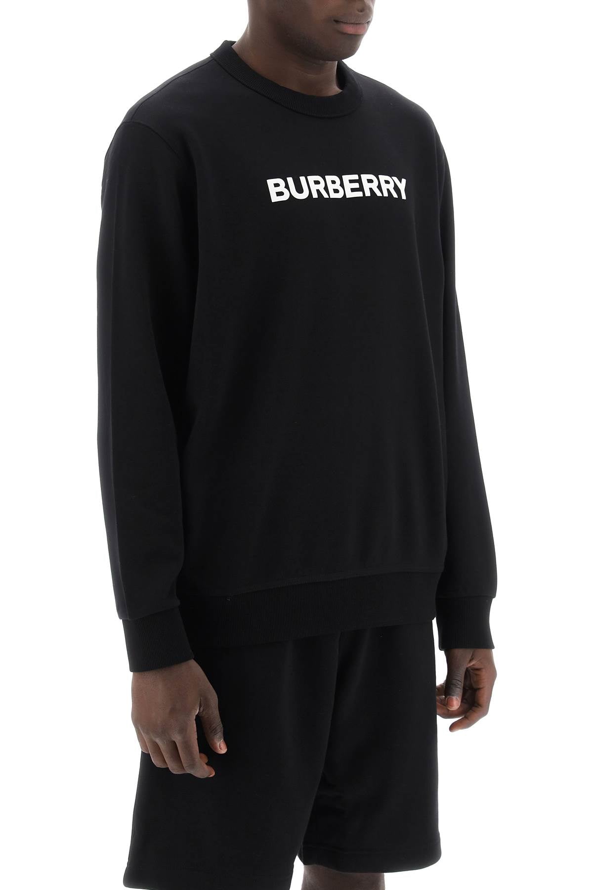 BURBERRY Oversized Stretch Cotton Sweater for Men