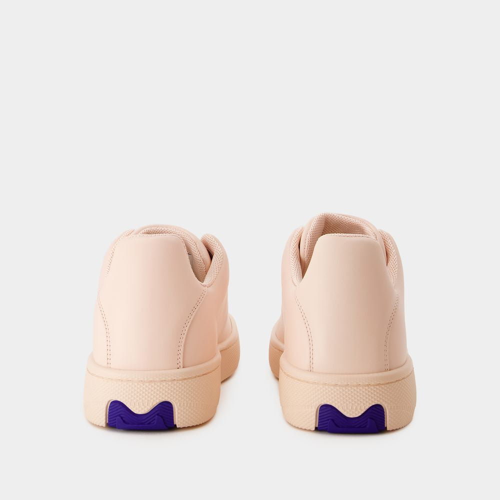 BURBERRY Elevated Women's LF Box Sneaker - SS24 Edition