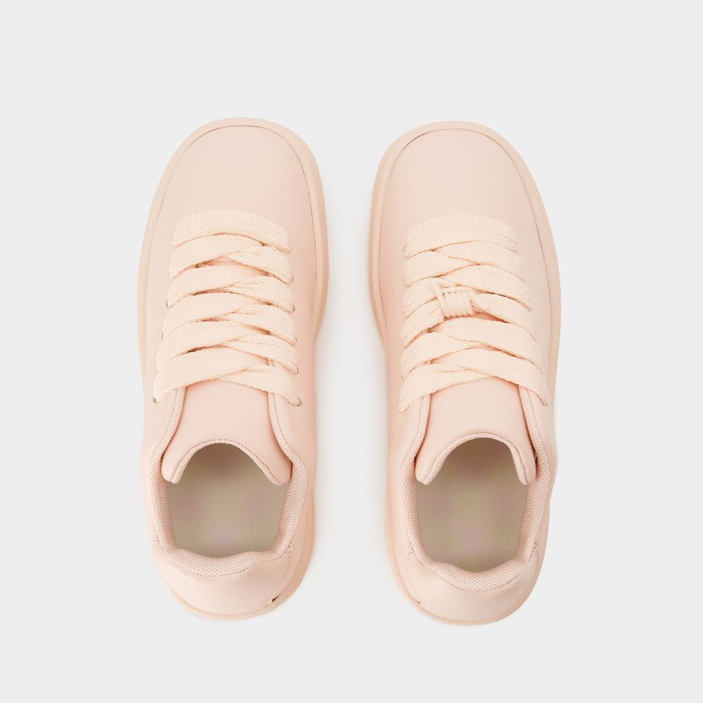 BURBERRY Elevated Women's LF Box Sneaker - SS24 Edition