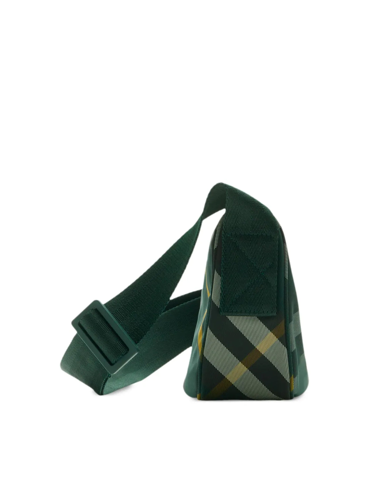 BURBERRY Shield Check Logo Mini Crossbody Handbag (27X7X13 CM)