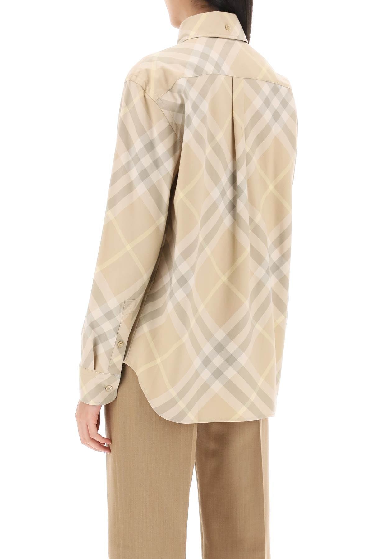 BURBERRY Vintage Check Cotton Shirt for Women