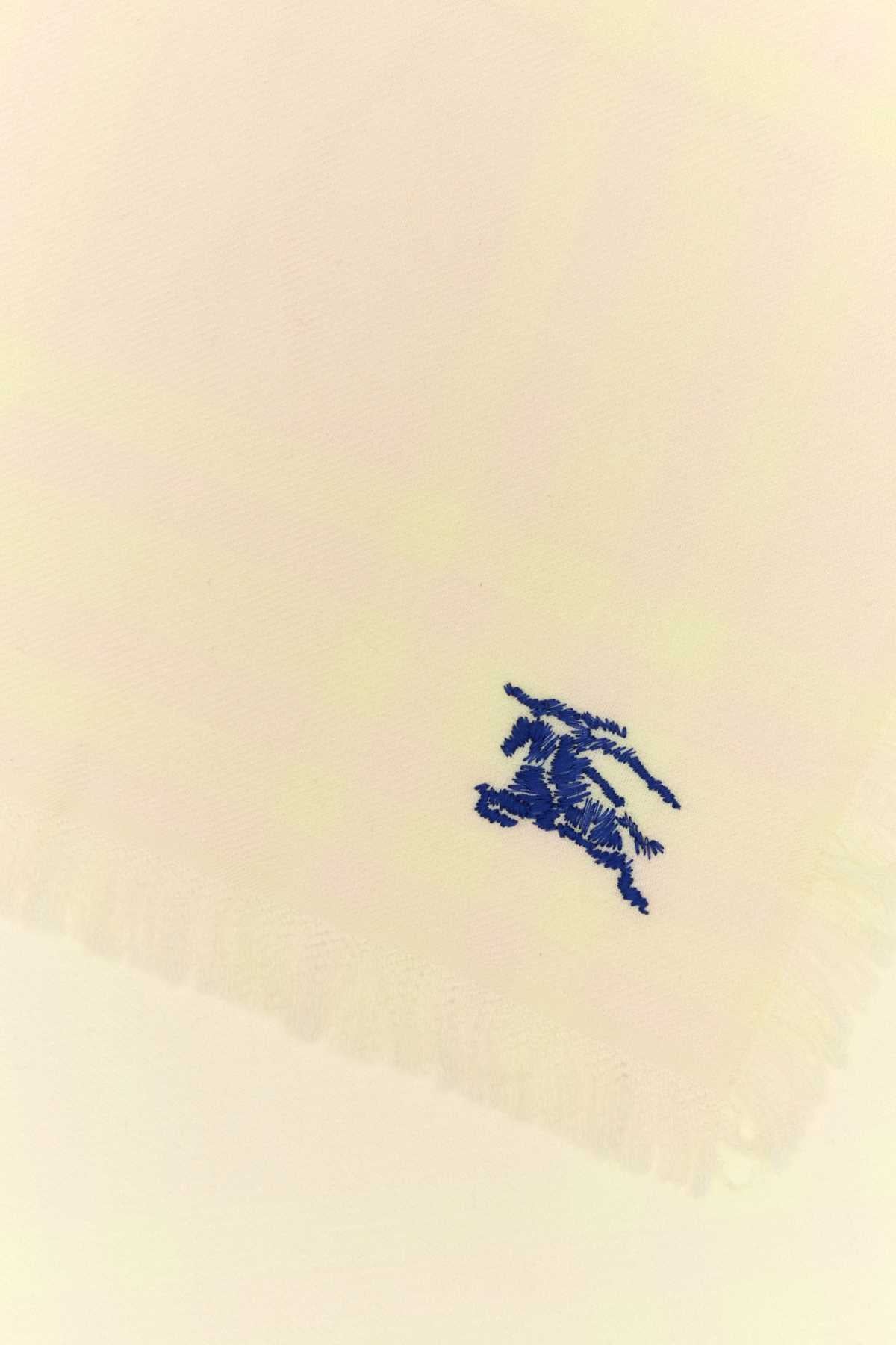 BURBERRY Printed Wool Blend Scarf for Women - FW25 Collection