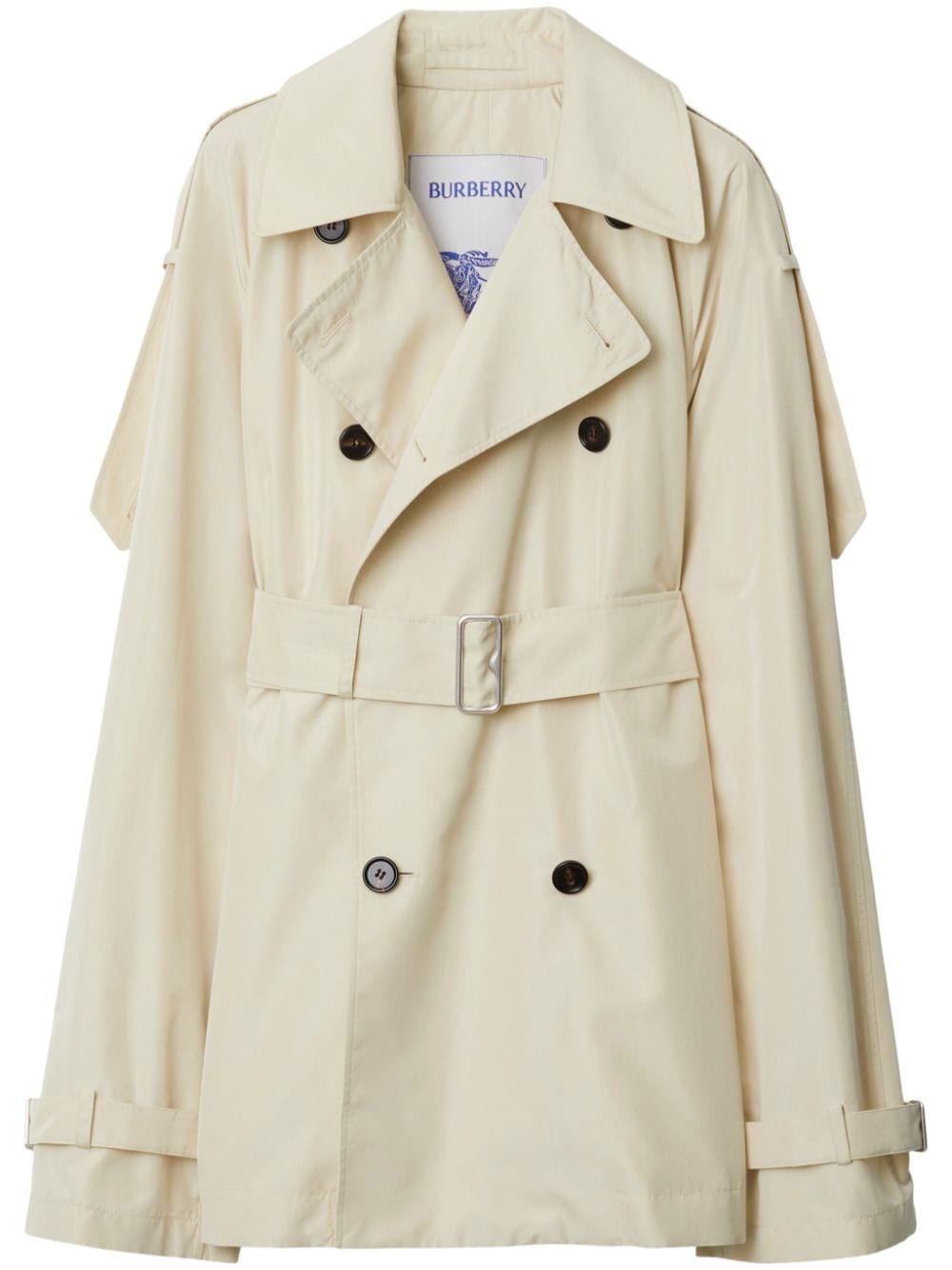 BURBERRY Double-Breasted Belted Jacket for Women