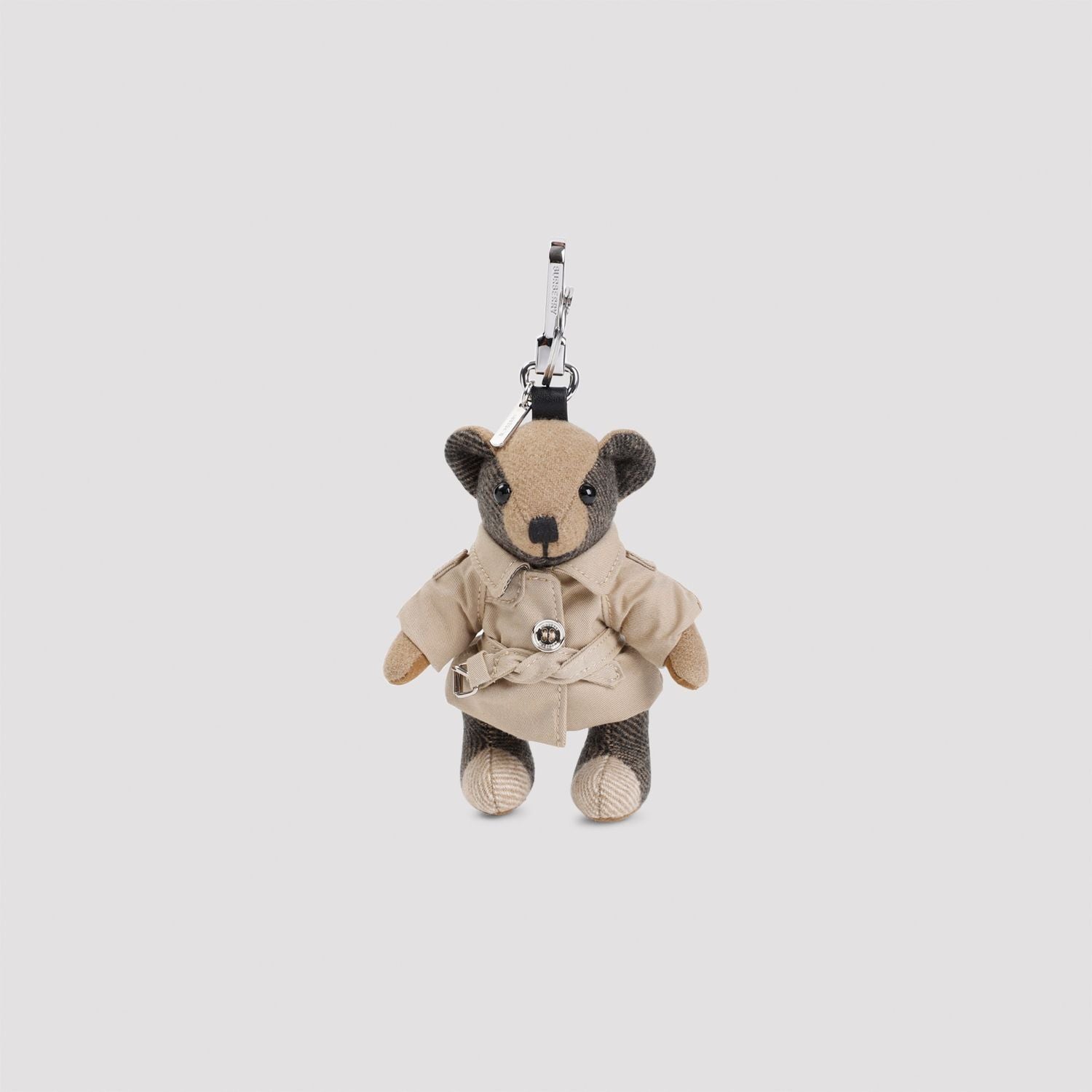 BURBERRY Mini Cashmere Keychain