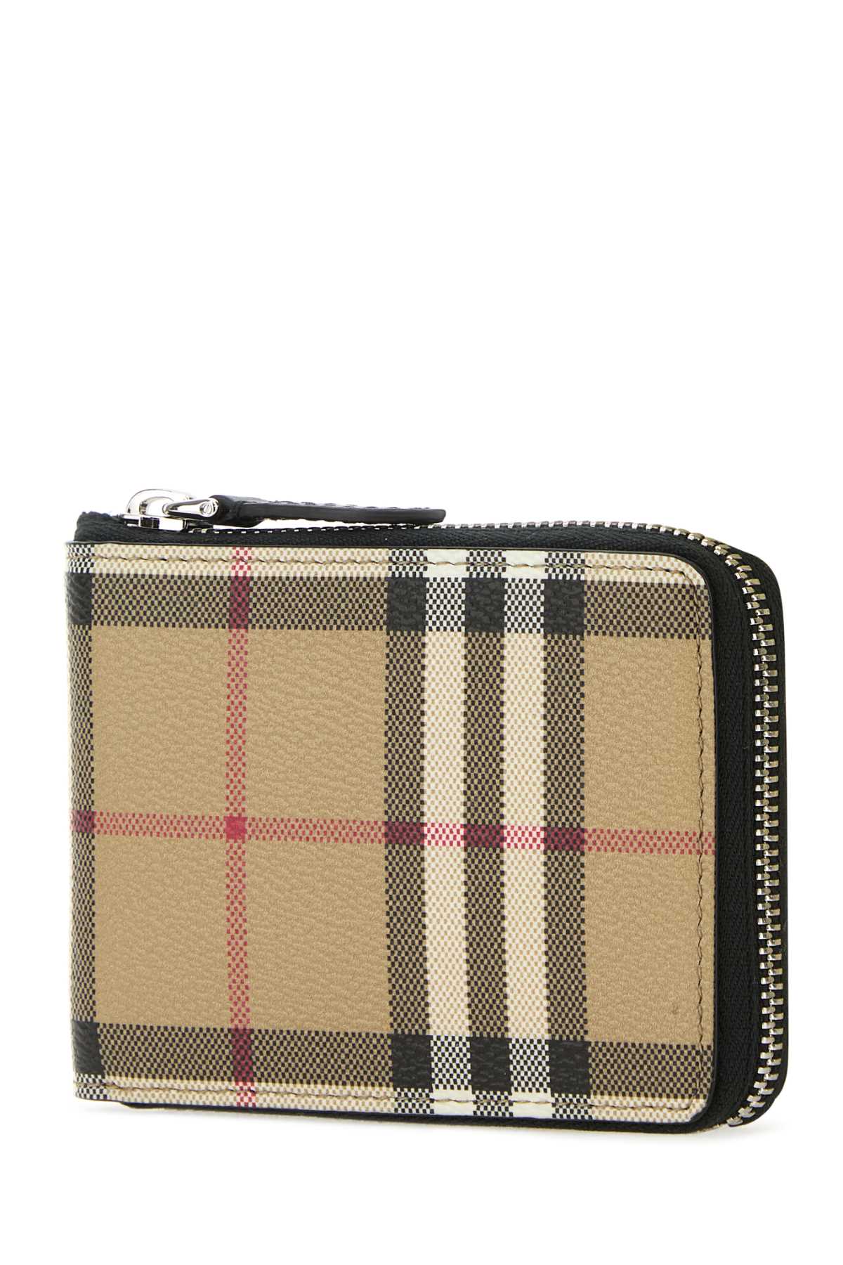 BURBERRY Printed Canvas Mini Wallet for Men