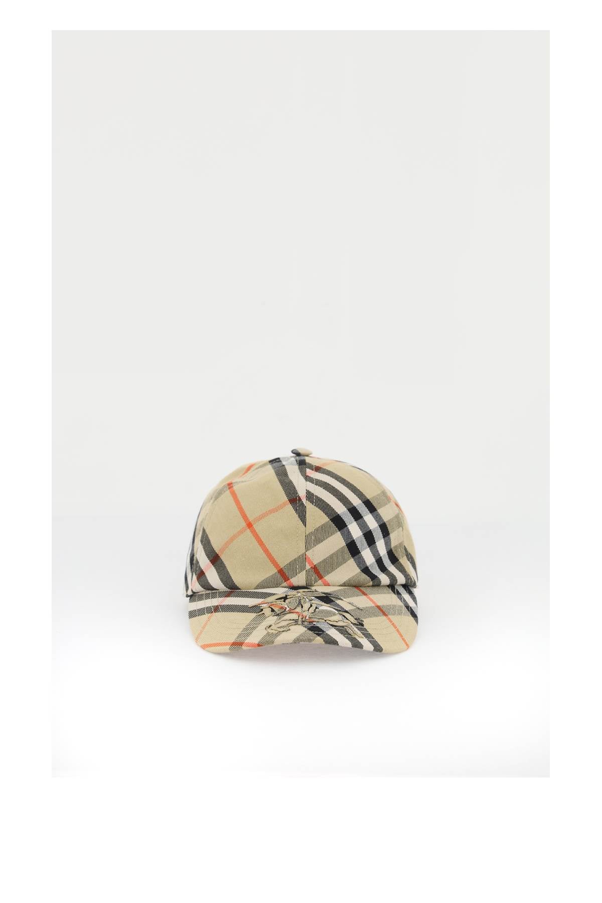 BURBERRY Stylish Bias Check Cap