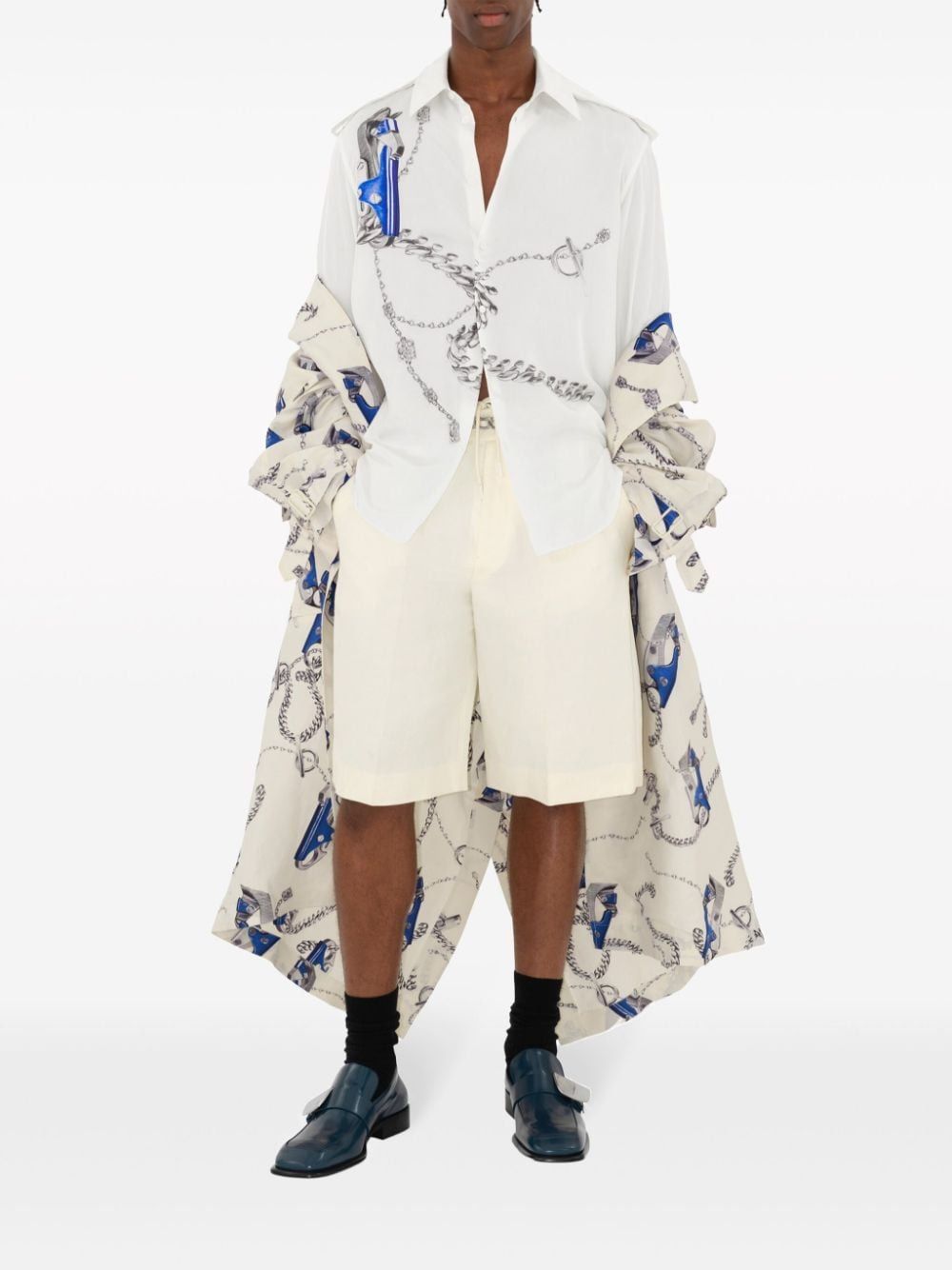 BURBERRY Men's Mini Short Pants for Spring/Summer 2024