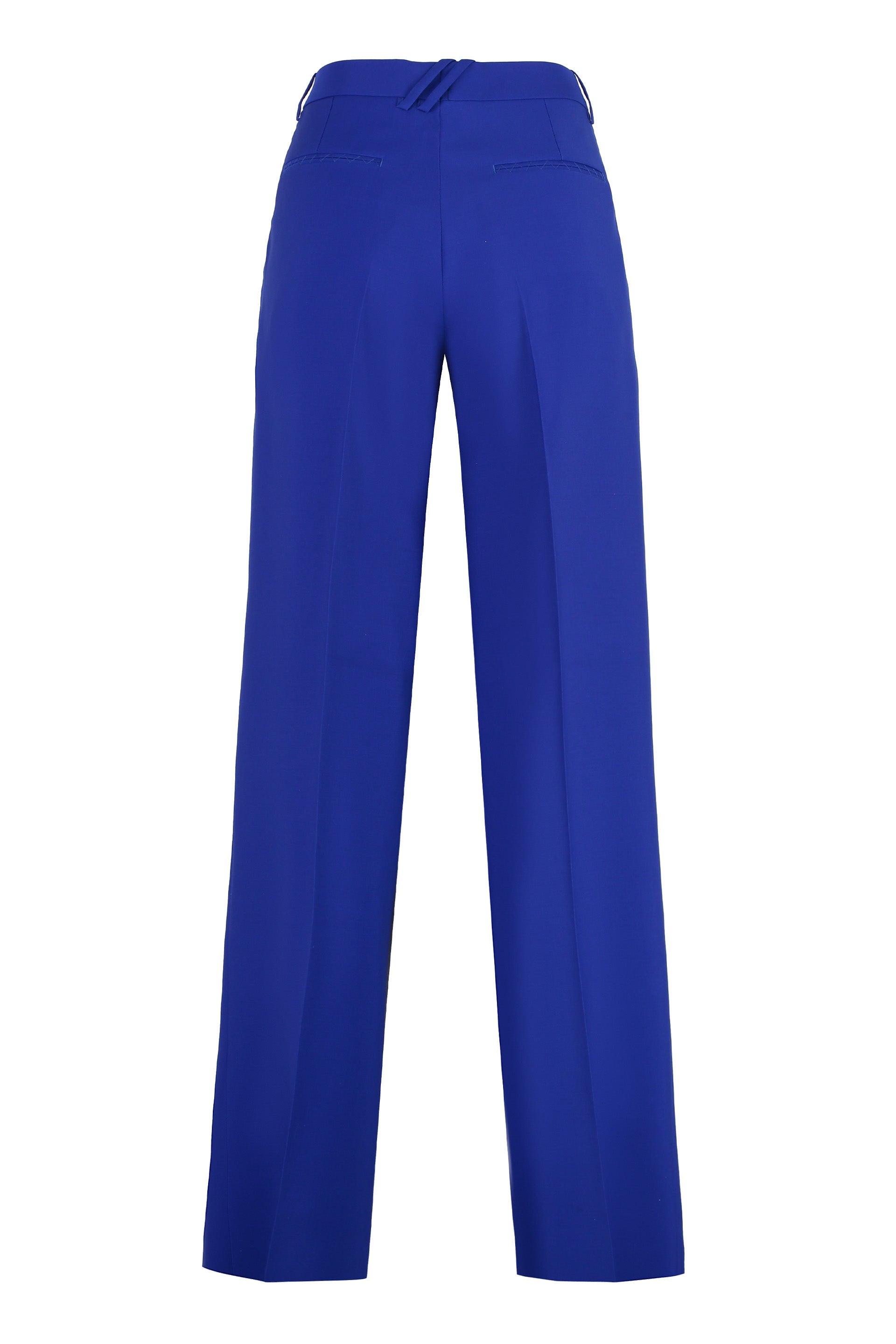 BURBERRY Tailored Virgin Wool Trousers for Women - SS24 Collection