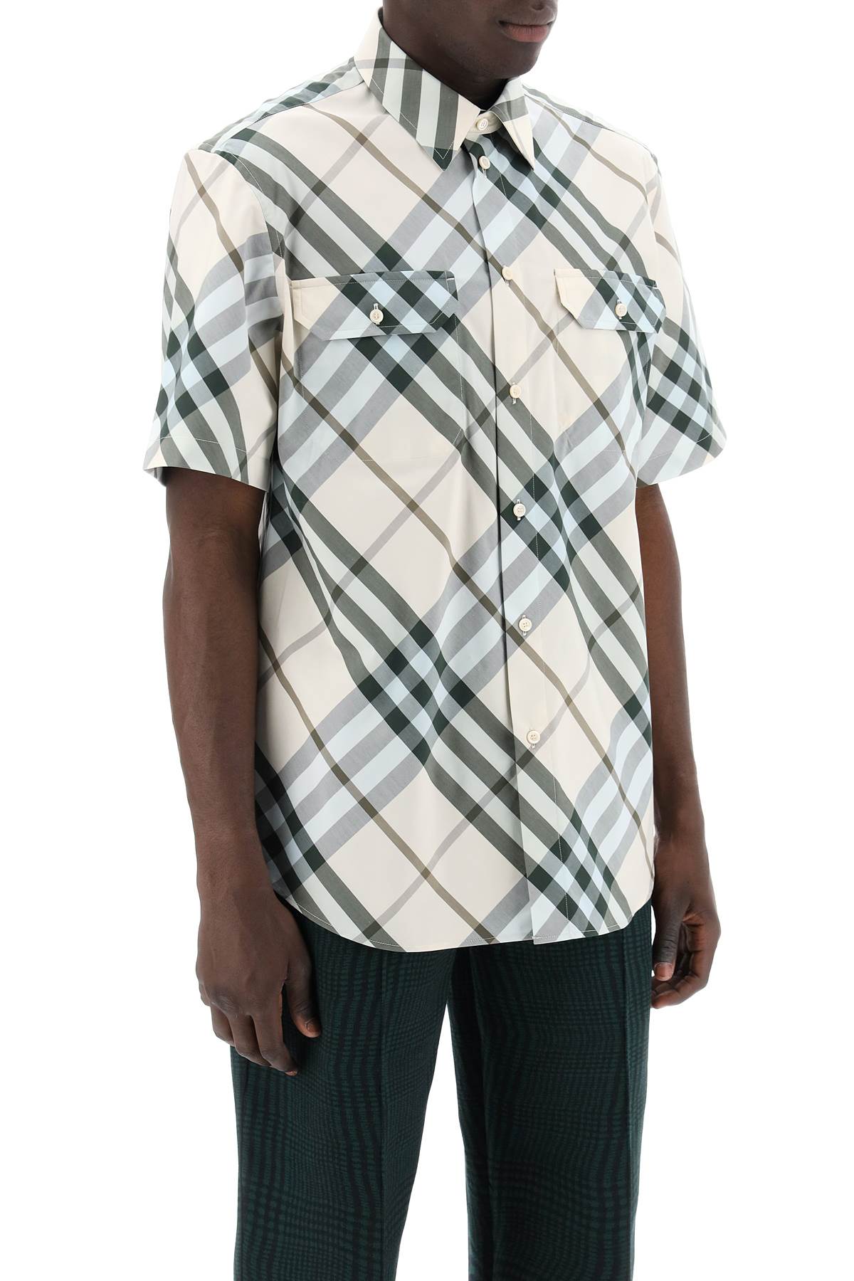 BURBERRY Classic Cotton Shirt for Men - SS24