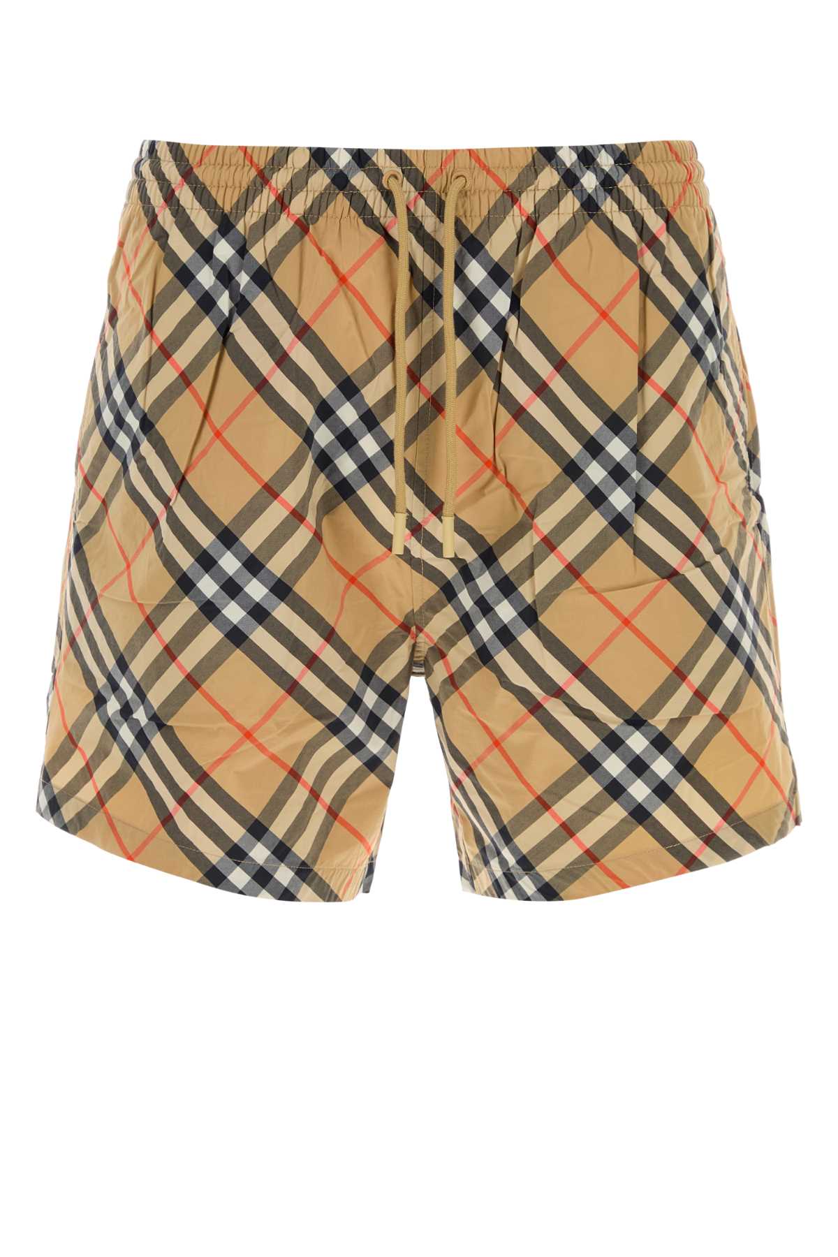 BURBERRY Embroidered Nylon Mini Swimming Shorts for Men