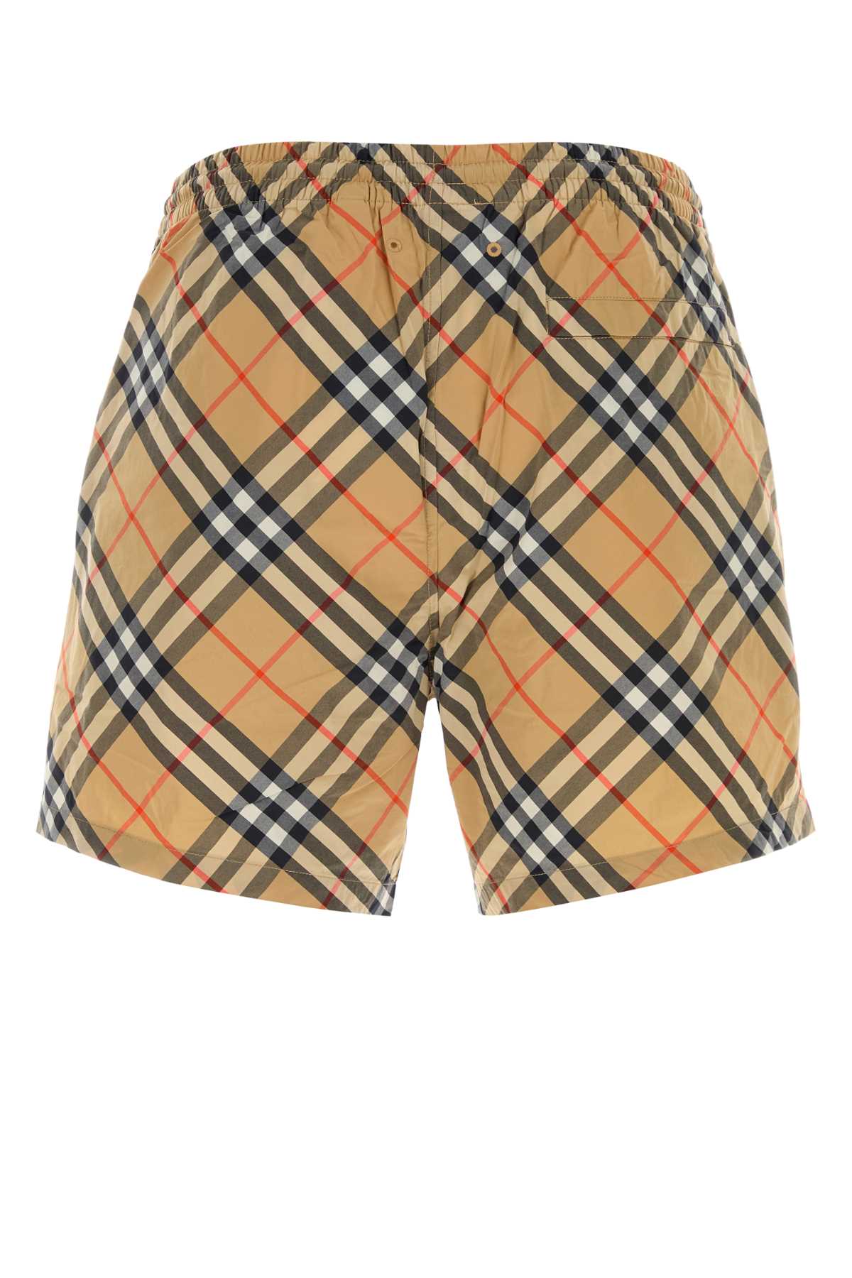 BURBERRY Embroidered Nylon Mini Swimming Shorts for Men