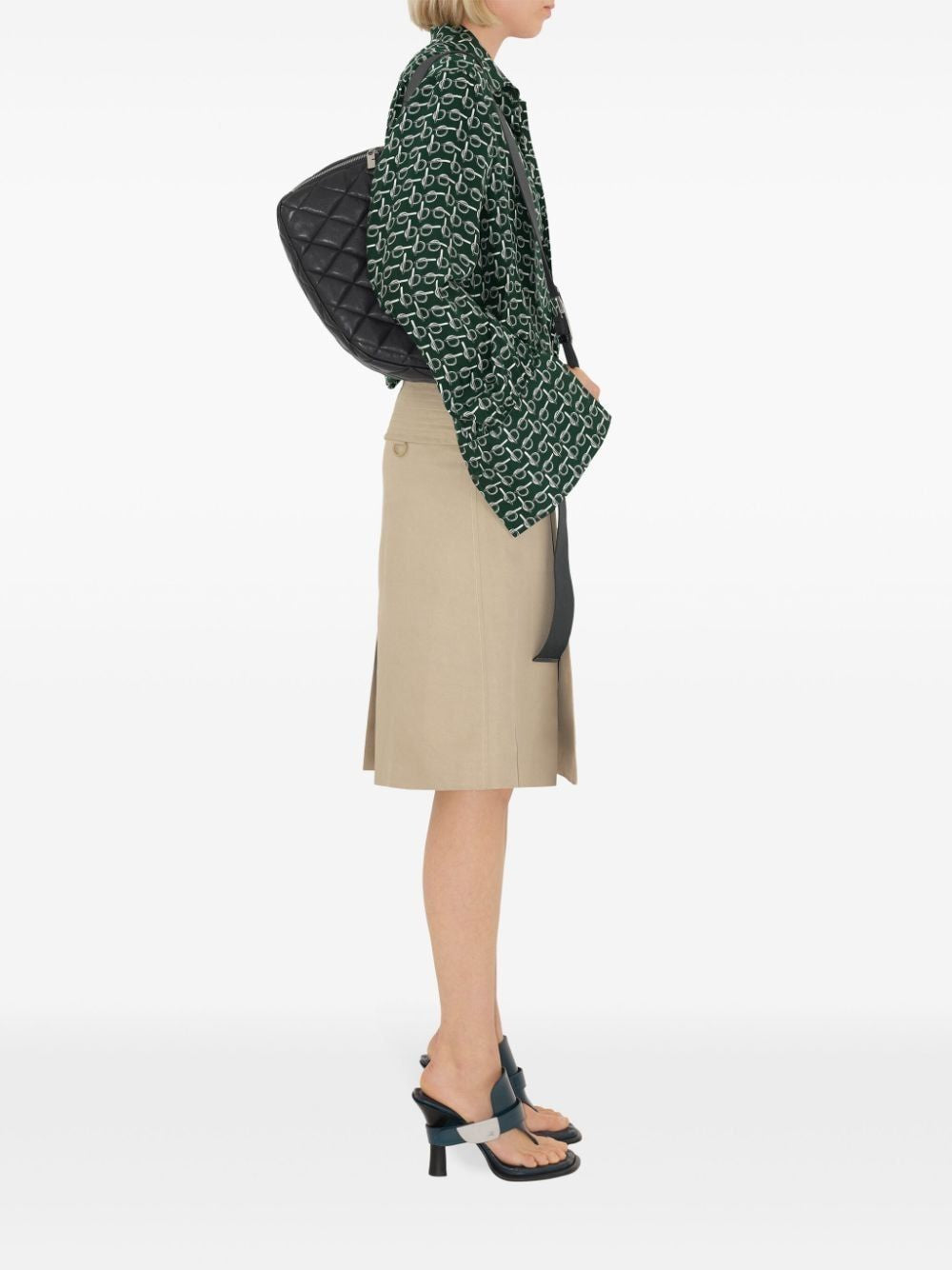 BURBERRY Mini Trench Skirt
