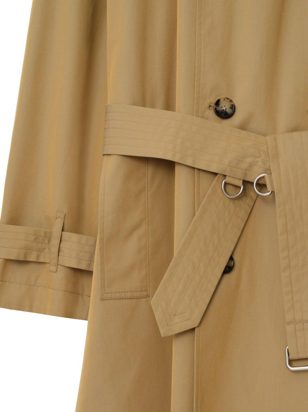 BURBERRY Long Trench Jacket - Size 50
