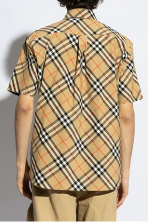 BURBERRY Checked Poplin Shirt for Men