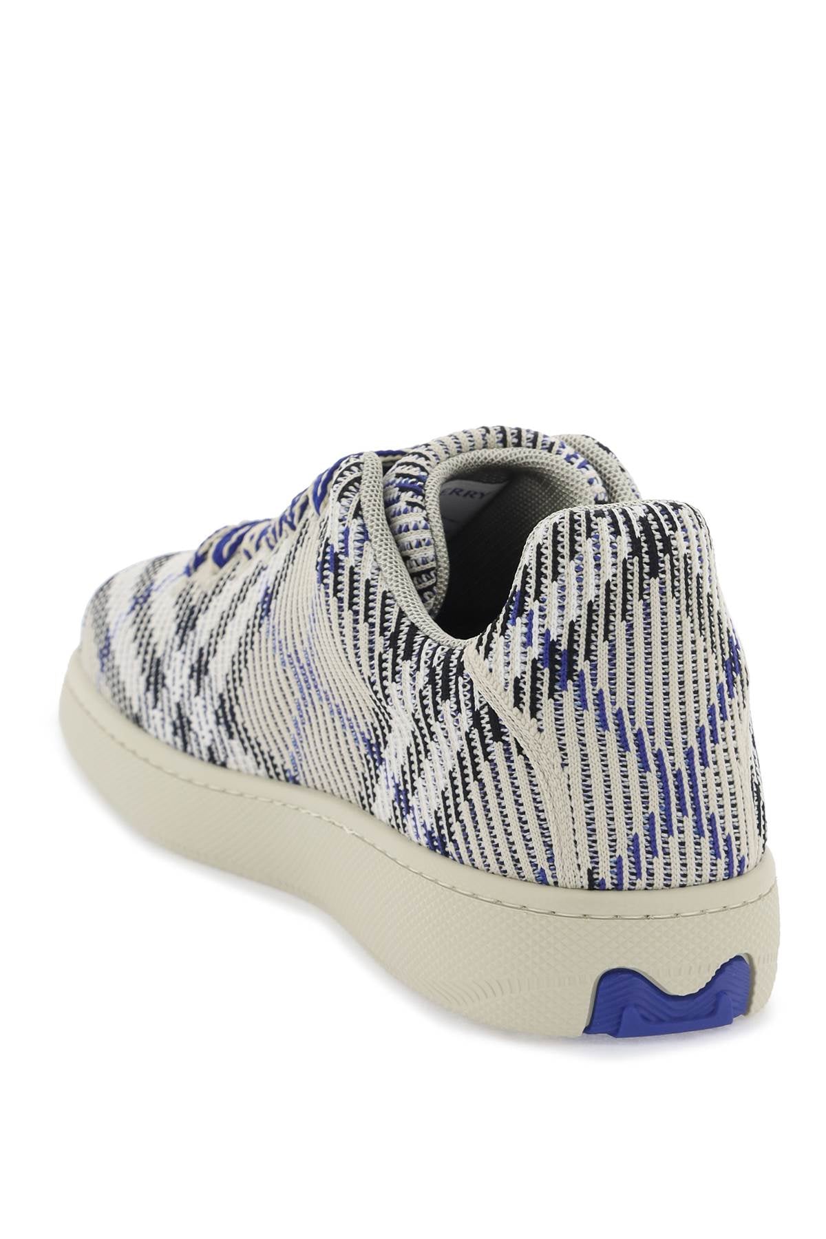 BURBERRY Embroidered Fabric Box Sneakers for Men