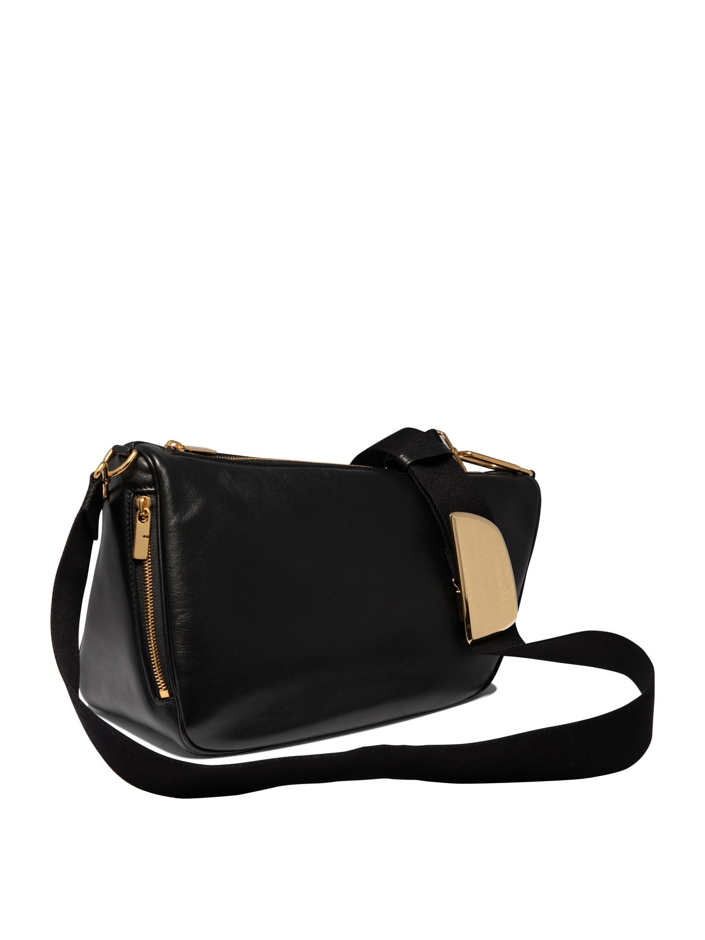 BURBERRY Leather Crossbody Handbag - FW25 Collection