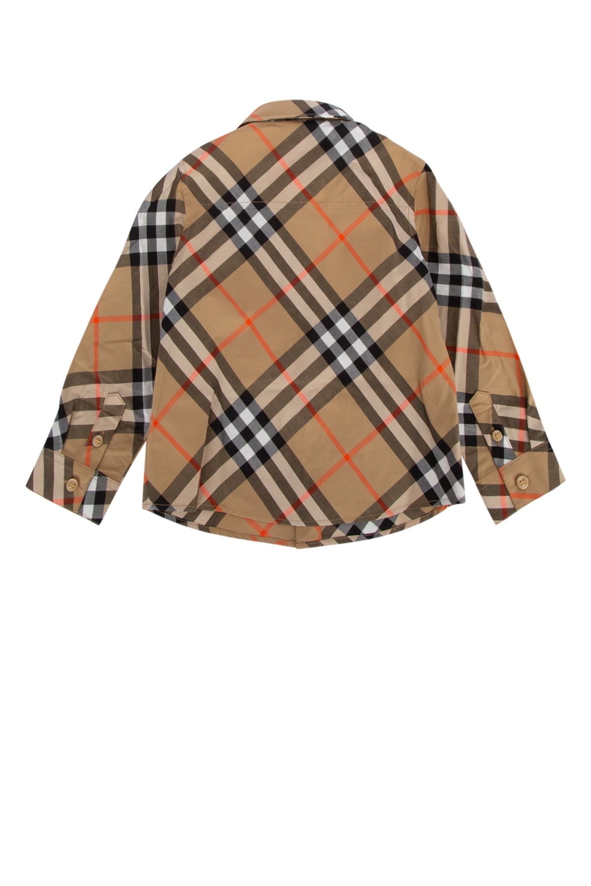 BURBERRY KIDS Essential Long Sleeve Shirt for Boys