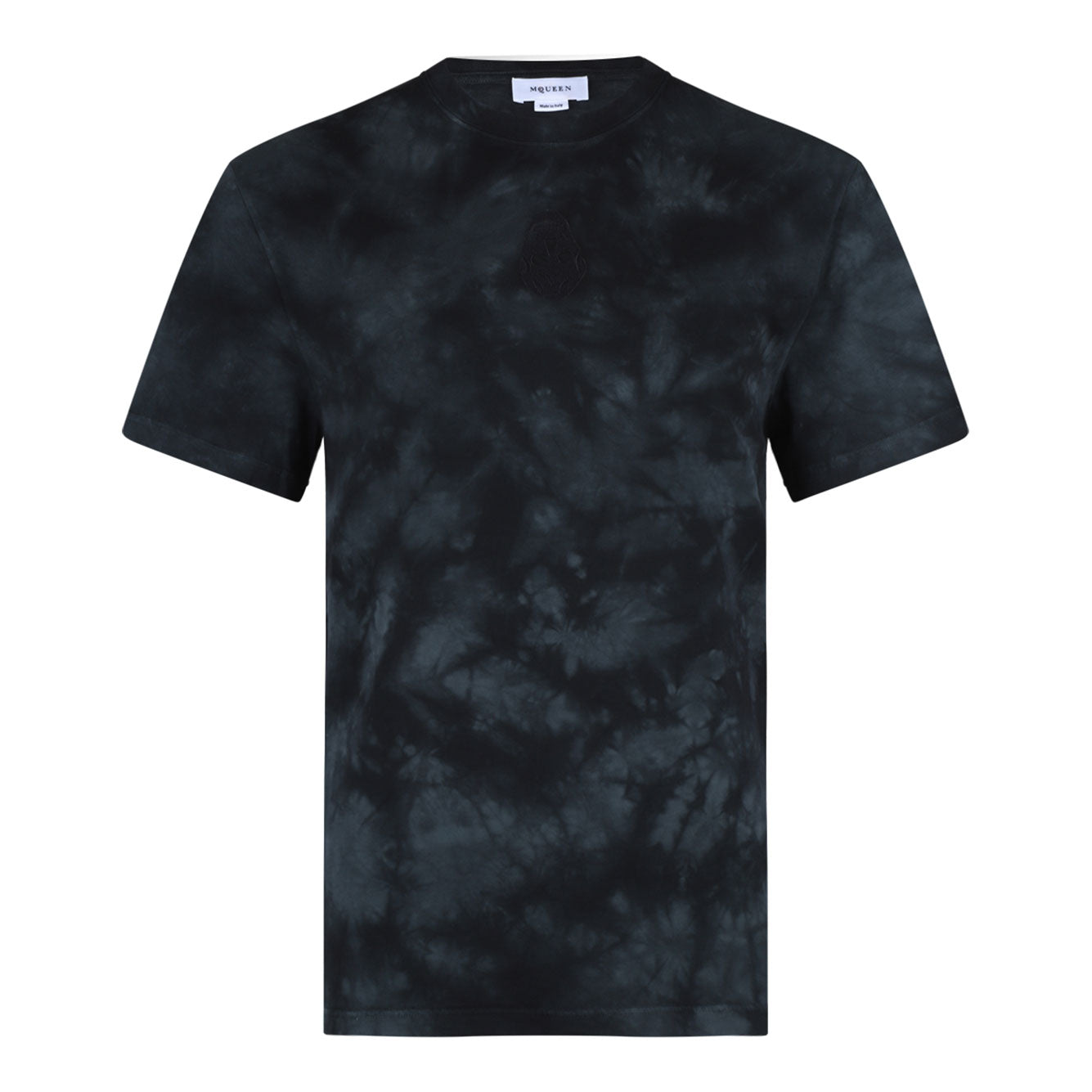 ALEXANDER MCQUEEN Classic Black Cotton T-Shirt for Men - FW24