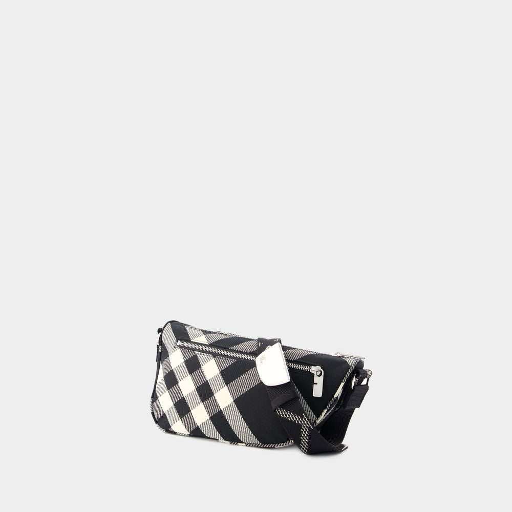 BURBERRY Shield Messenger Crossbody Mini Bag