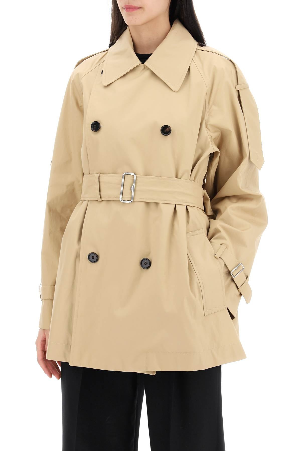 BURBERRY Cashmere Trench Jacket for Women - SS25 Collection