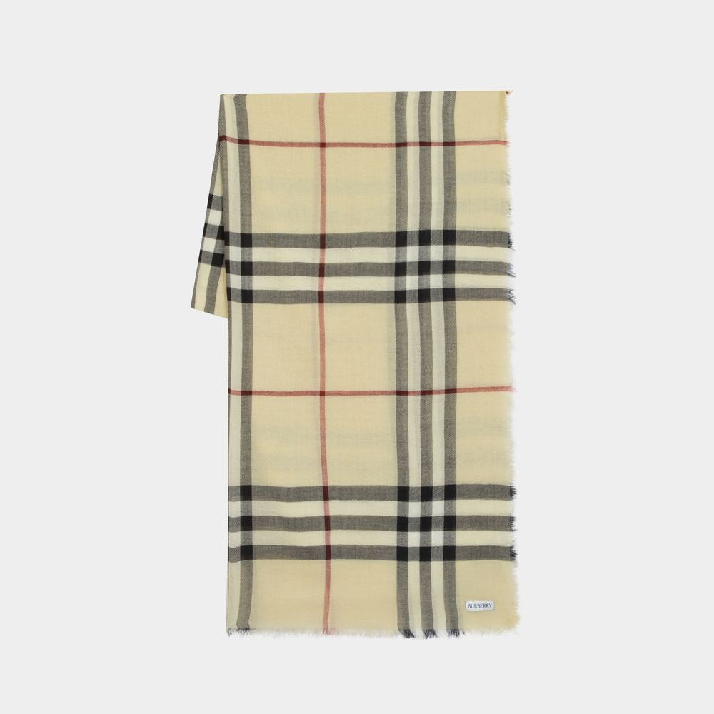 BURBERRY Giant Check Scarf
