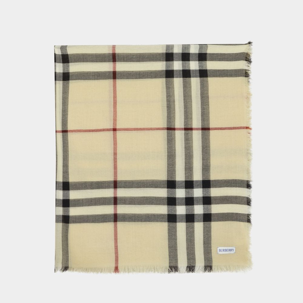 BURBERRY Giant Check Scarf