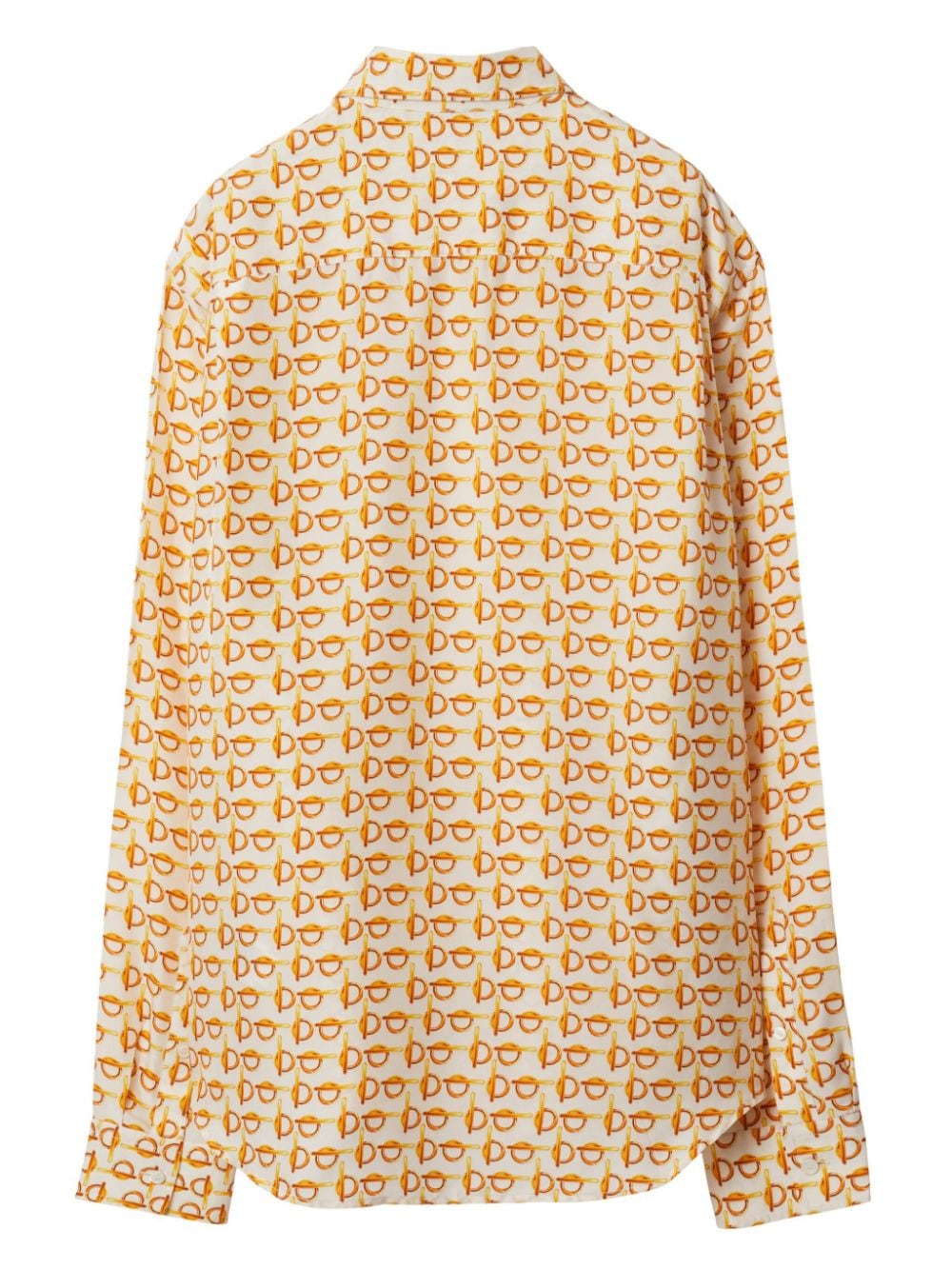 BURBERRY Printed Silk B Shirt for Women - SS24 Collection
