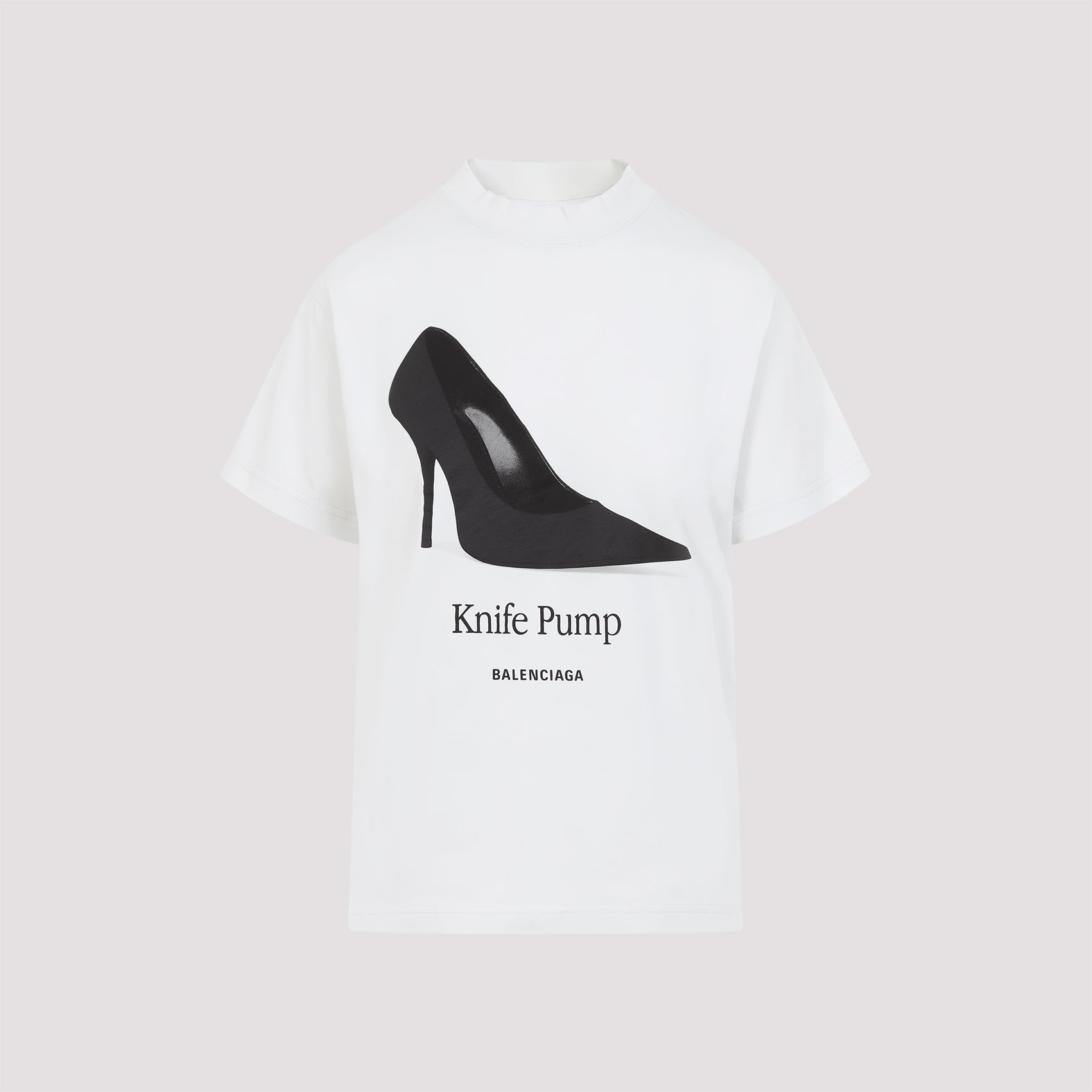 BALENCIAGA Knife Pump T-Shirt - Women’s Spring/Summer 2025