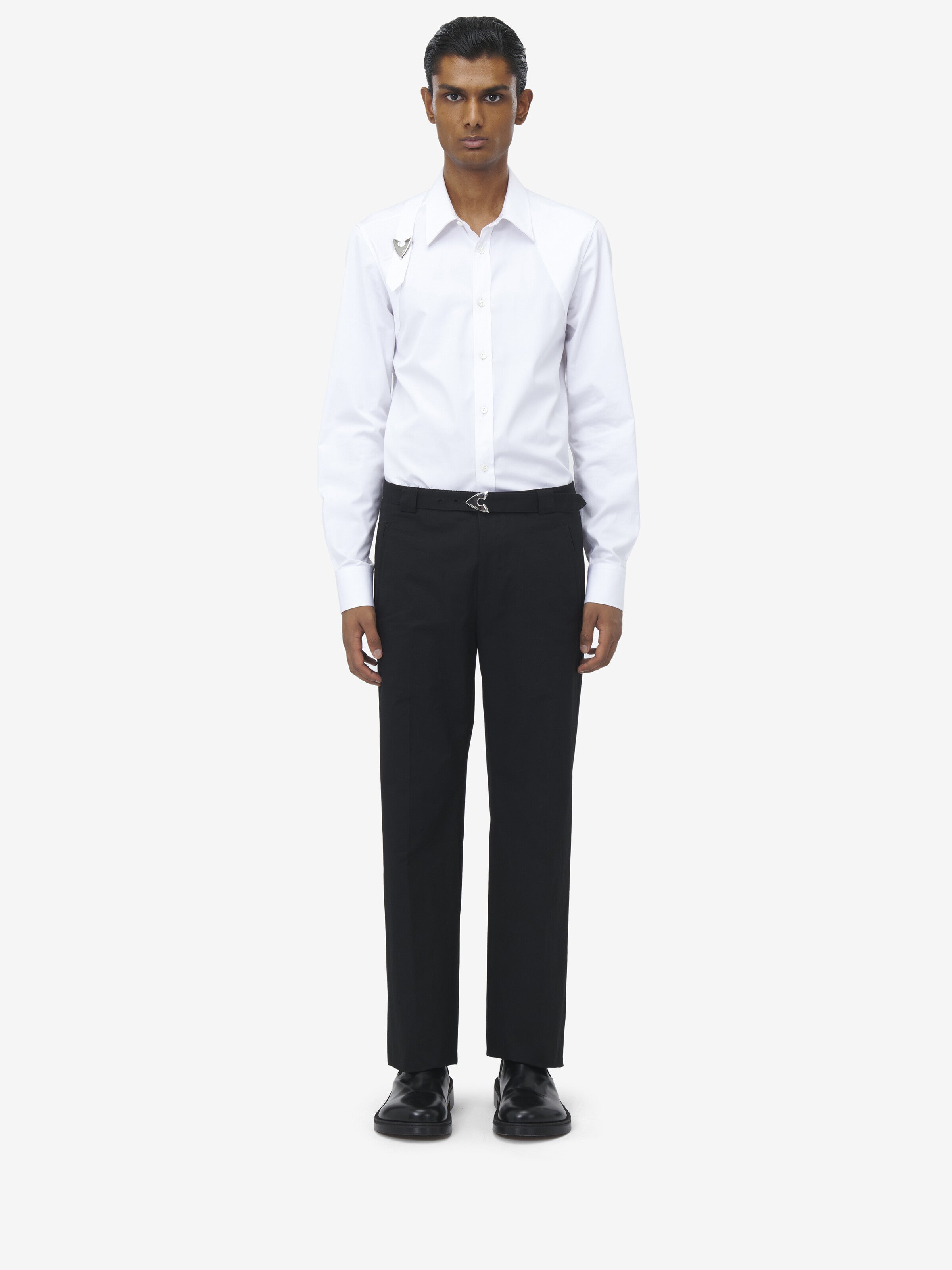 ALEXANDER MCQUEEN Arrow Belted Trousers