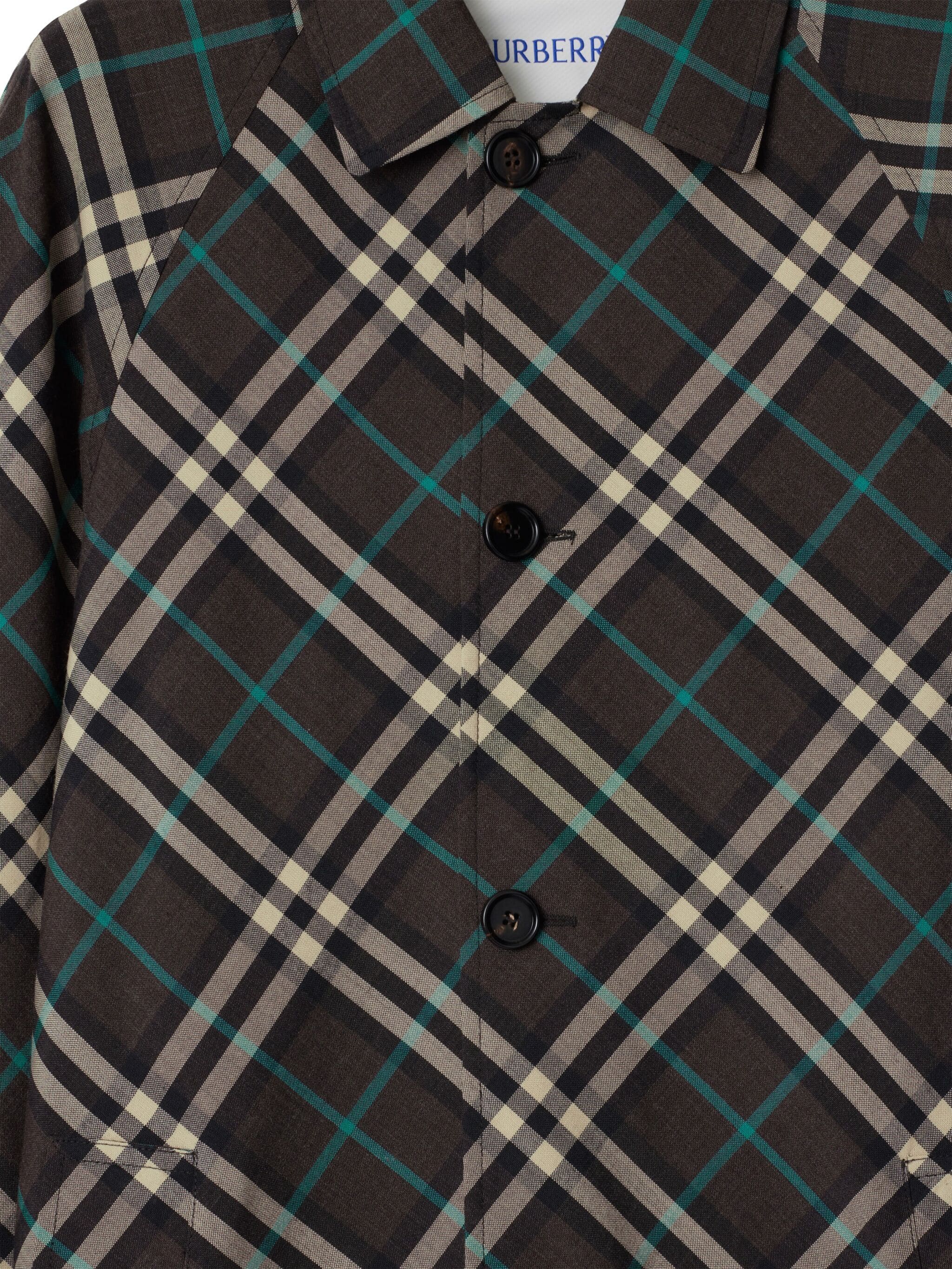 BURBERRY Cashmere Midi Trench Jacket for Men