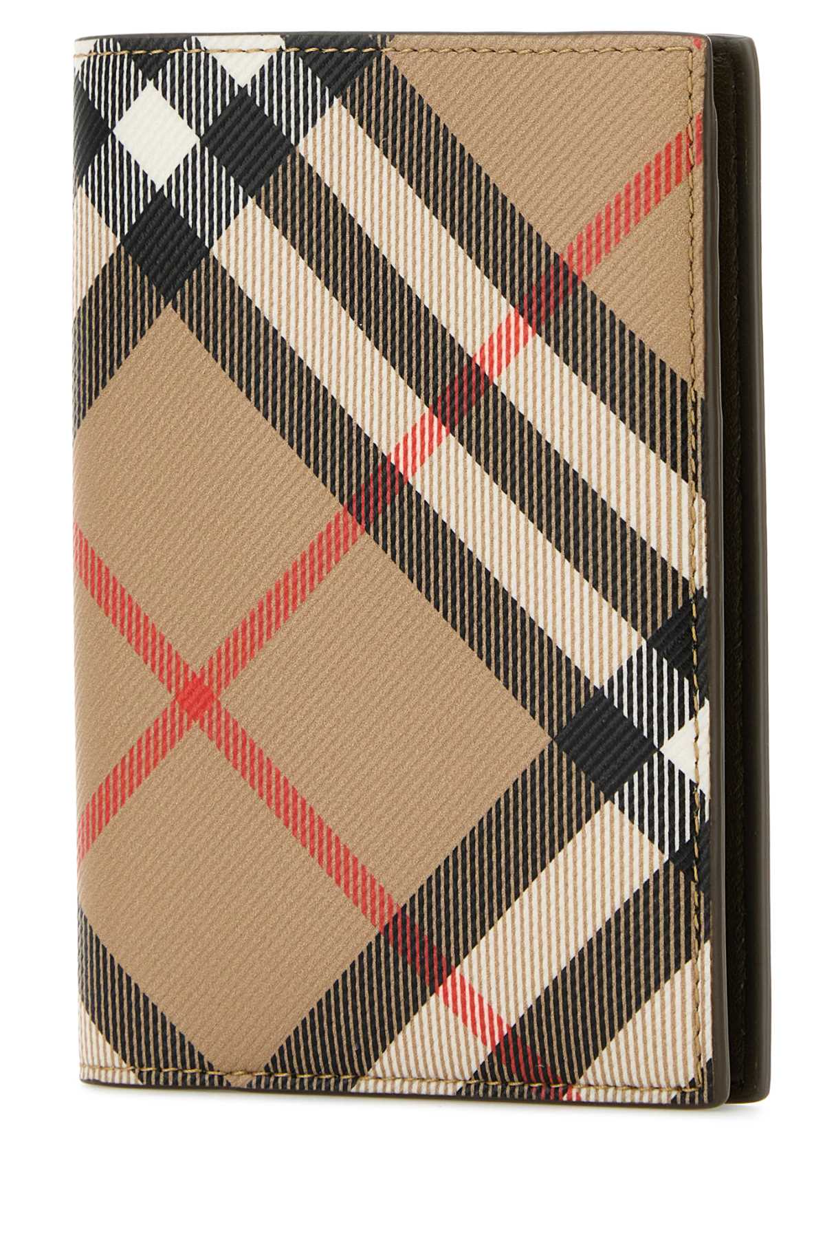 BURBERRY Mini Printed E-Canvas Passport Holder