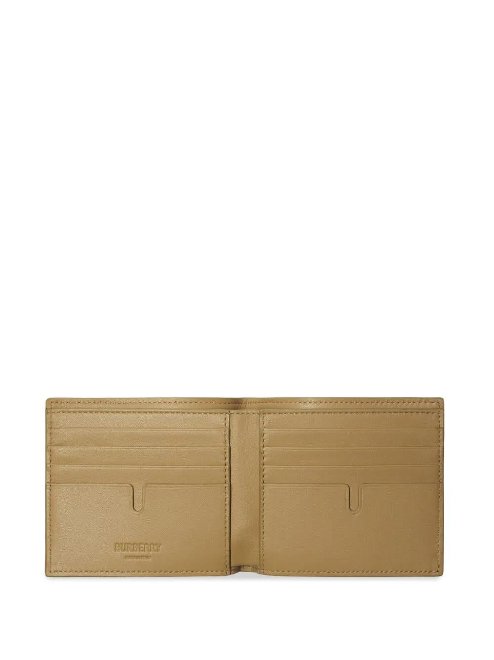 BURBERRY Check Bifold Wallet