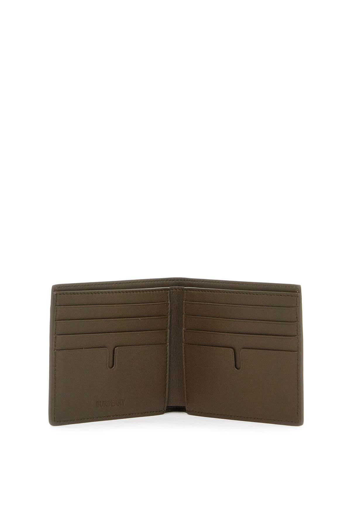 BURBERRY Mini Printed E-Canvas Wallet