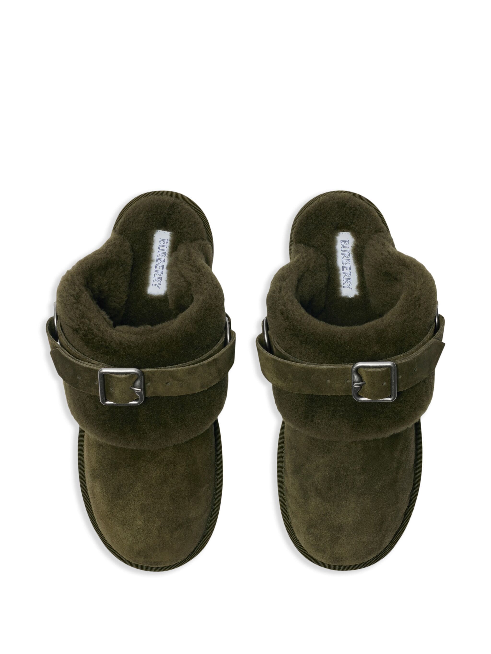 BURBERRY Chubby Cotton Flat Sandals for Men