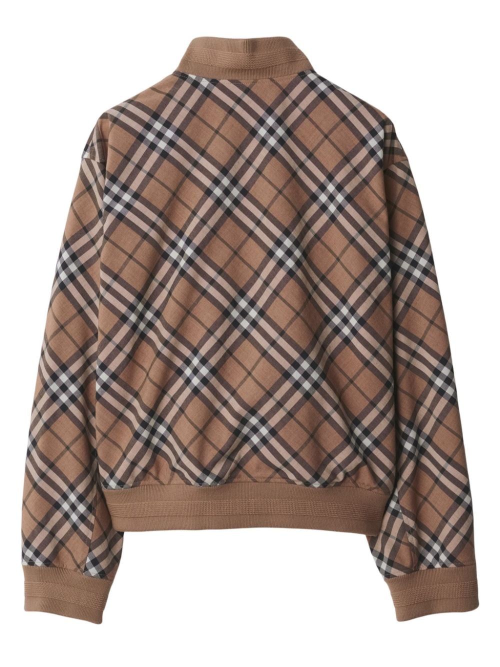BURBERRY Wool Bomber-Style Jacket for Men