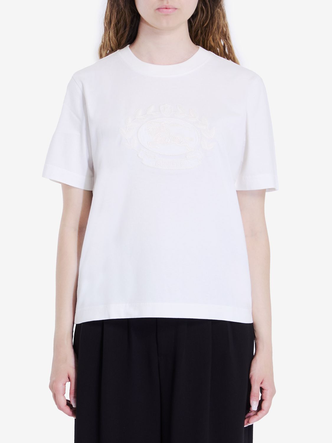 BURBERRY Womens Mini Graphic Tee