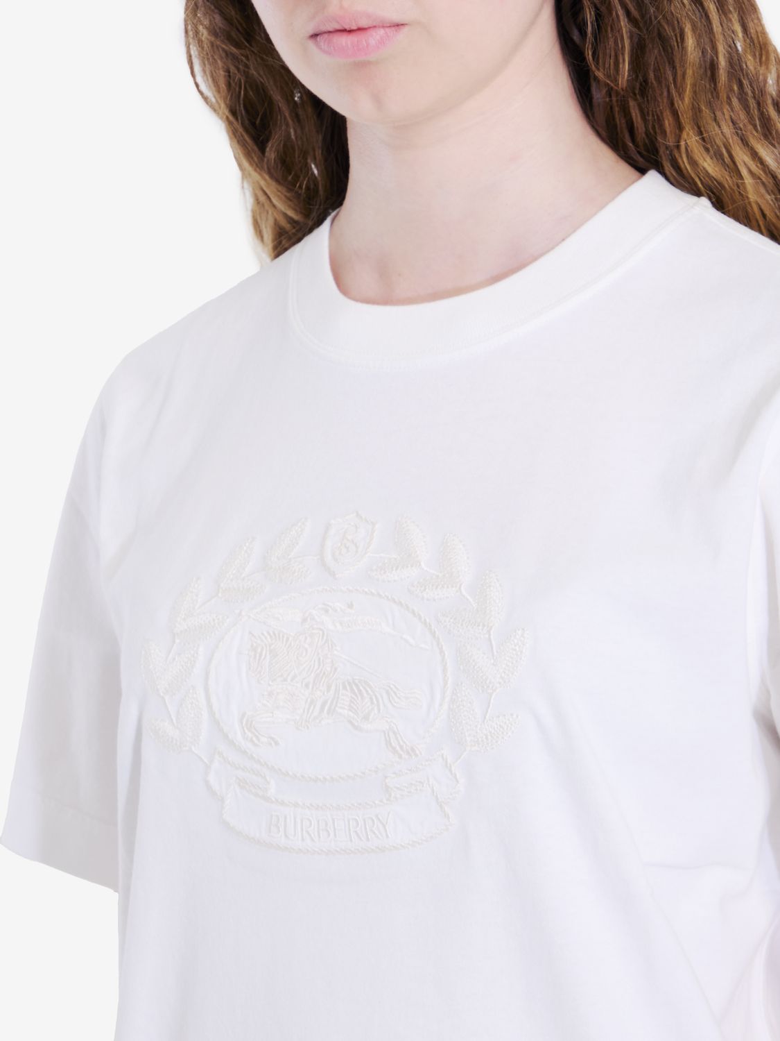 BURBERRY Womens Mini Graphic Tee