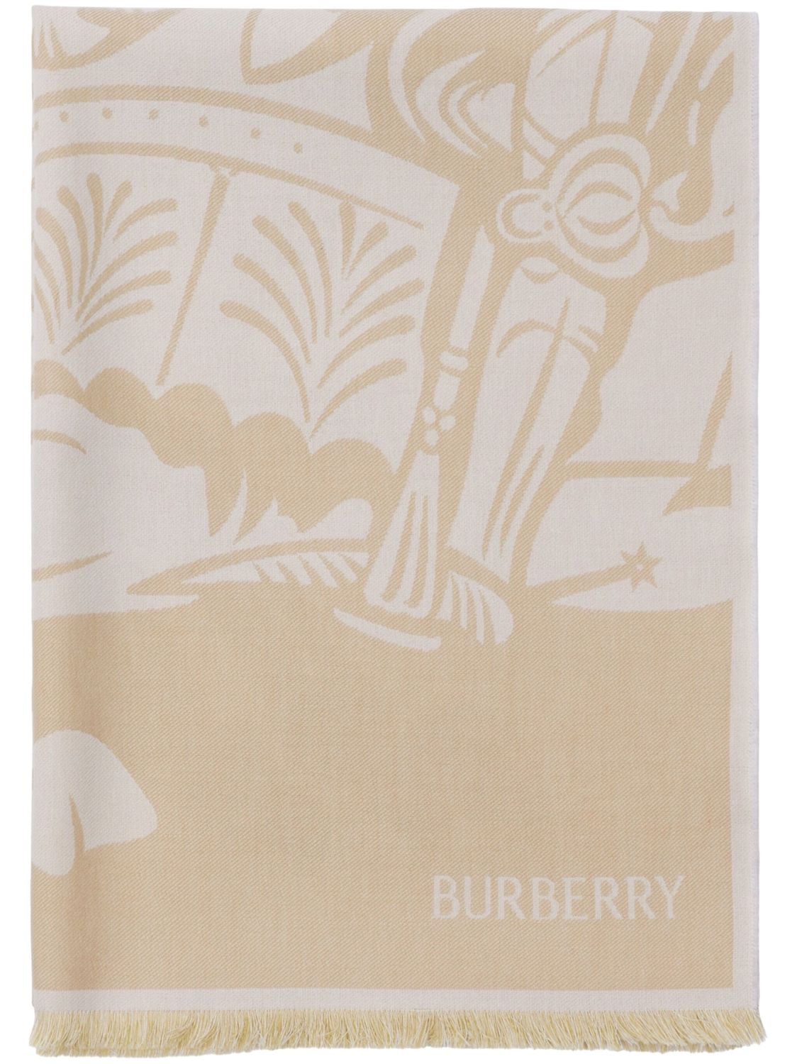 BURBERRY Large EKD Scarf for All Seasons