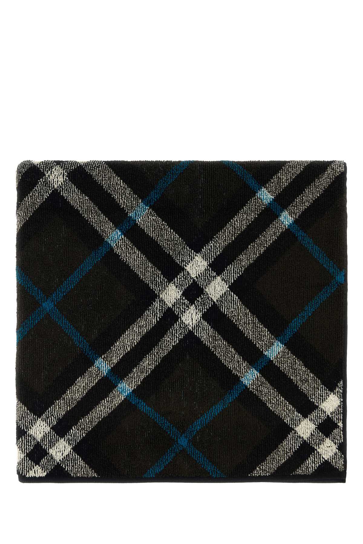 BURBERRY Printed Terry Fabric Towel - HM Bias Check