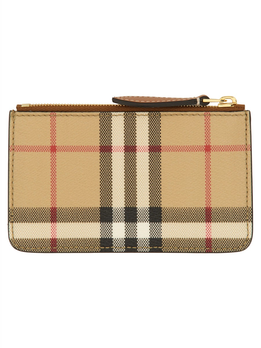 BURBERRY Mini Check Purse for Women