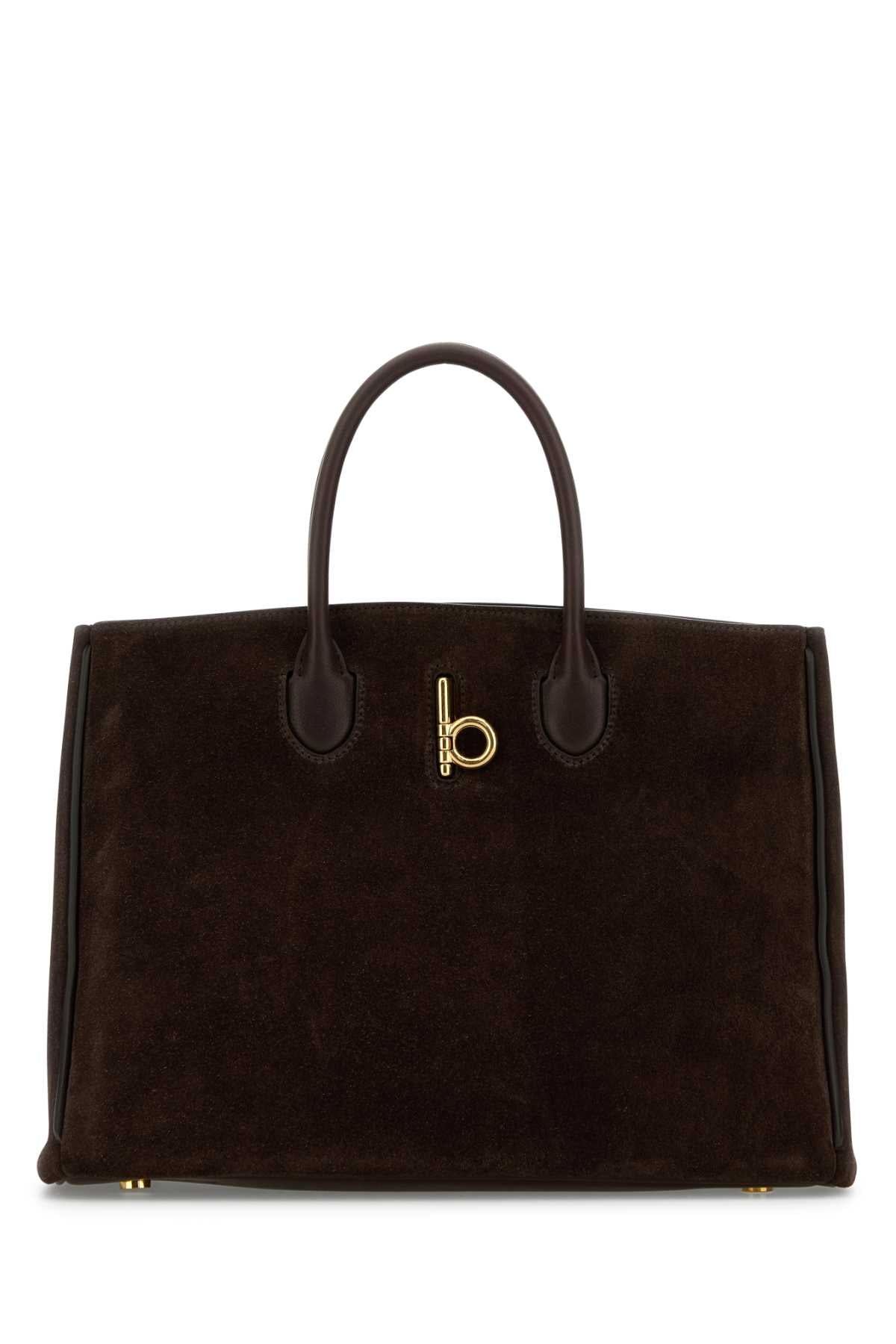 BURBERRY Mini Suede Rocking Horse Handbag